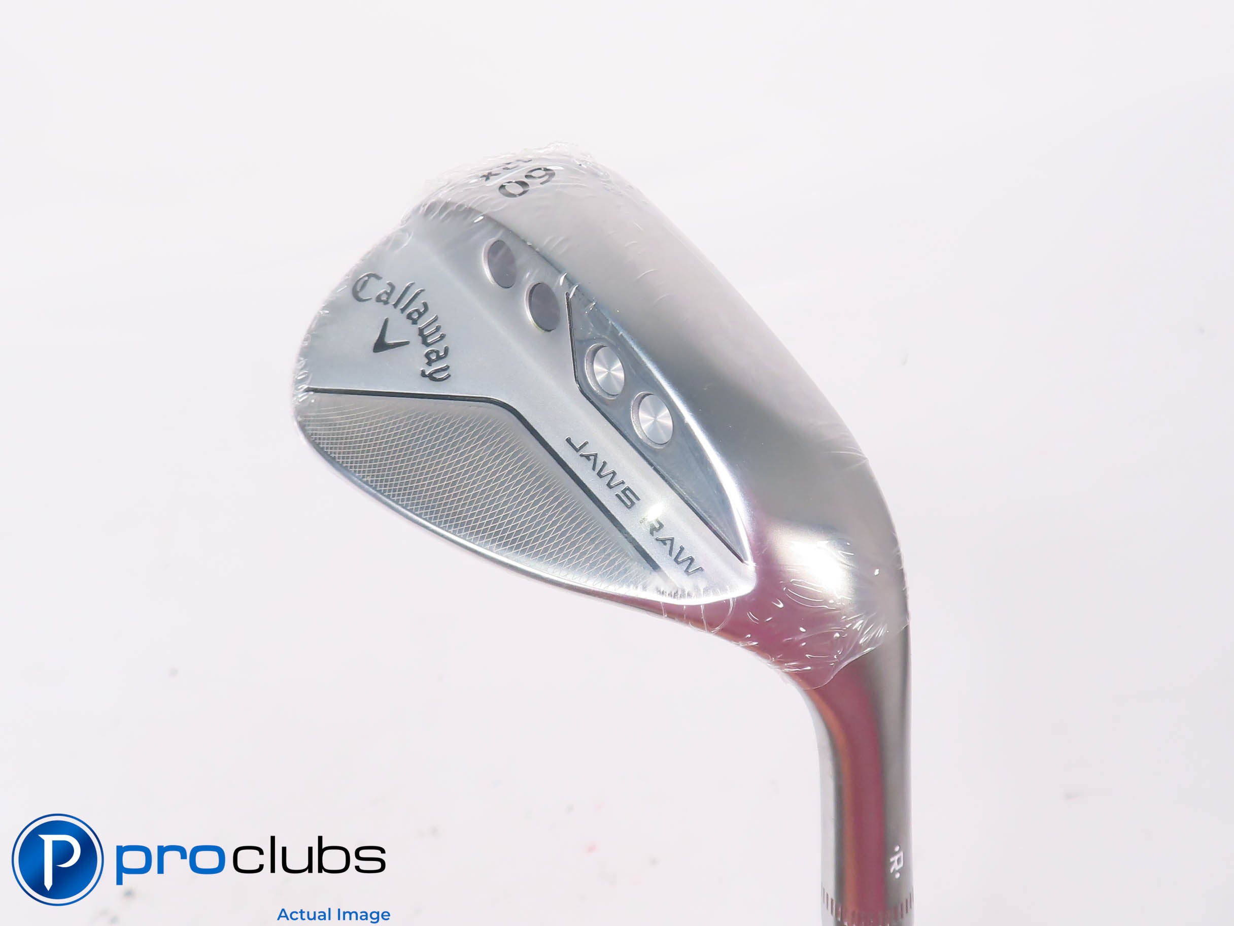 New! Callaway Jaws Raw X-Grind 60*(12*) Wedge - TT Elevate X-Flex Steel - 447629