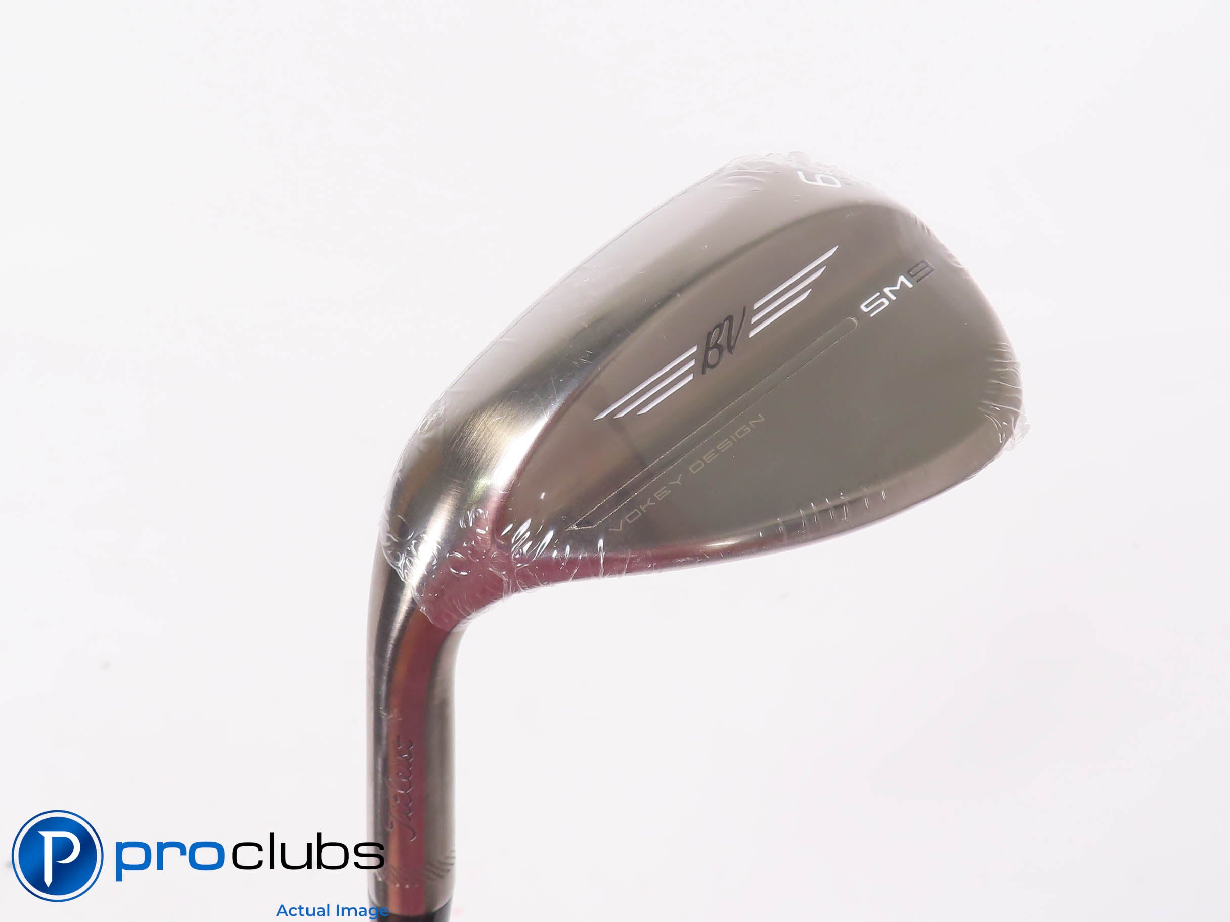 New! Left Handed Titleist Vokey SM9 Brushed Steel D-Grind 60*(12*) Wedge 447644