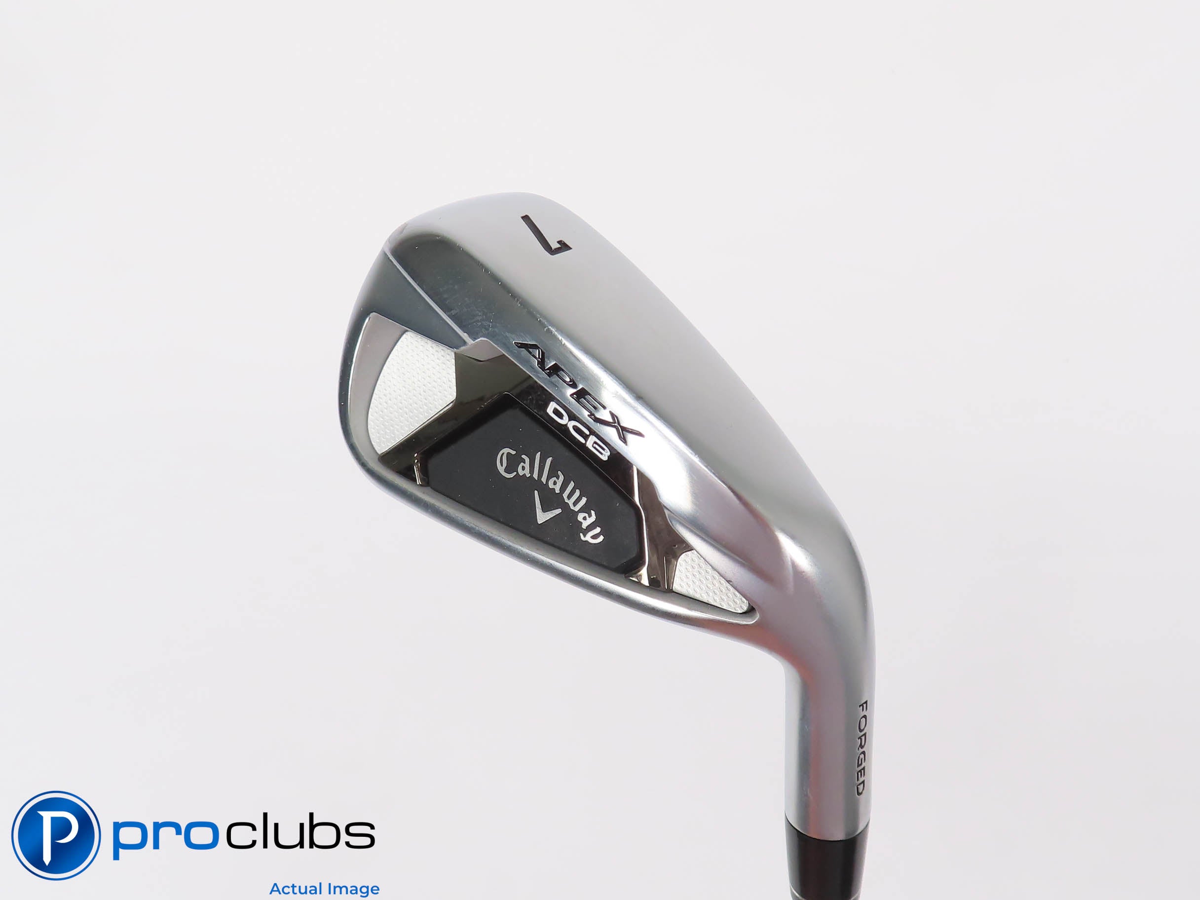 Mint Ladies Callaway '21 APEX DCB 30* 7 IRON - Recoil ESX F1 Ladies Flex 447962