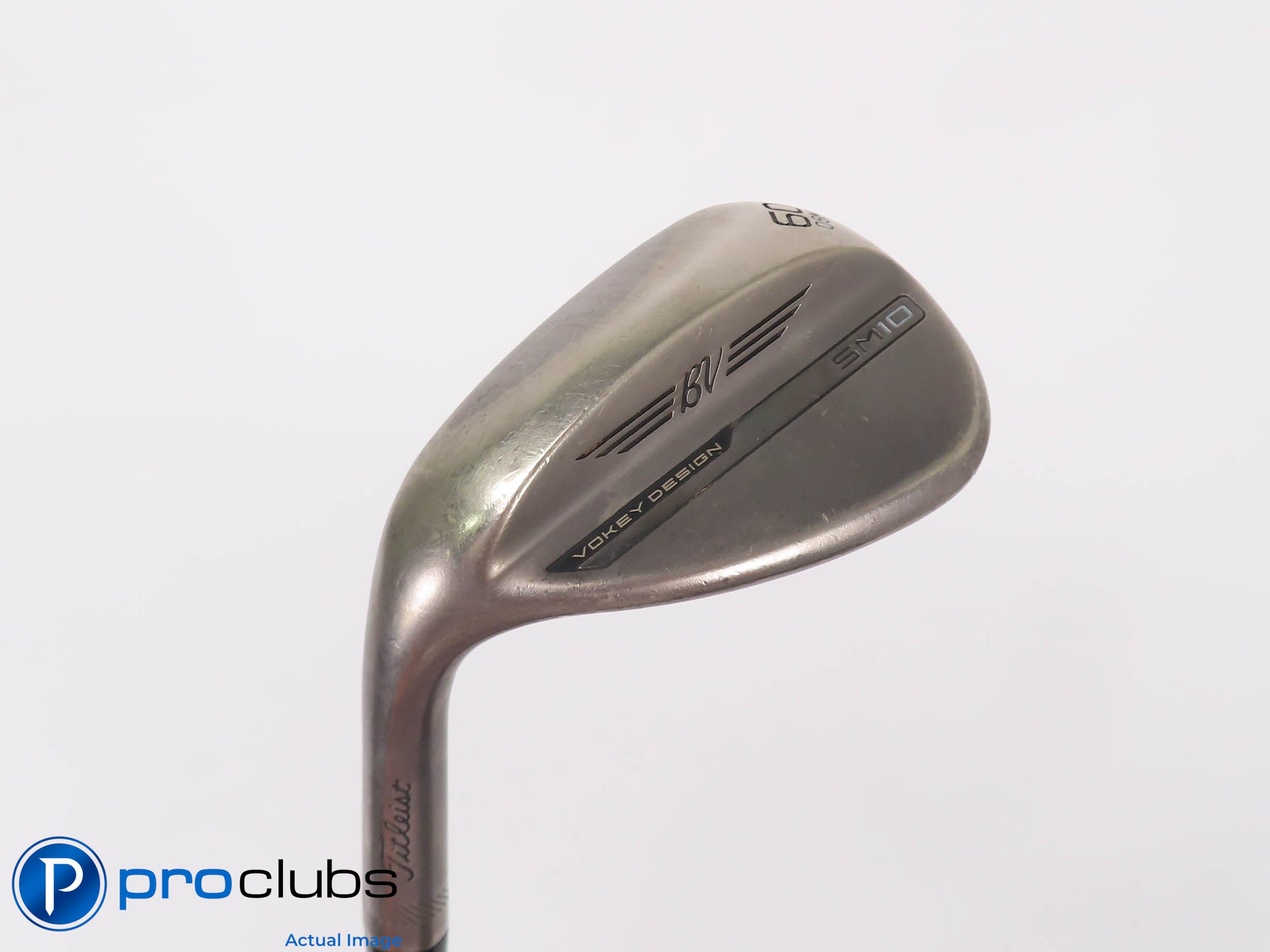 Nice! Left Hand Titleist SM10 Chrome 60*(08*) M Wedge - Wedge Flex - 447408
