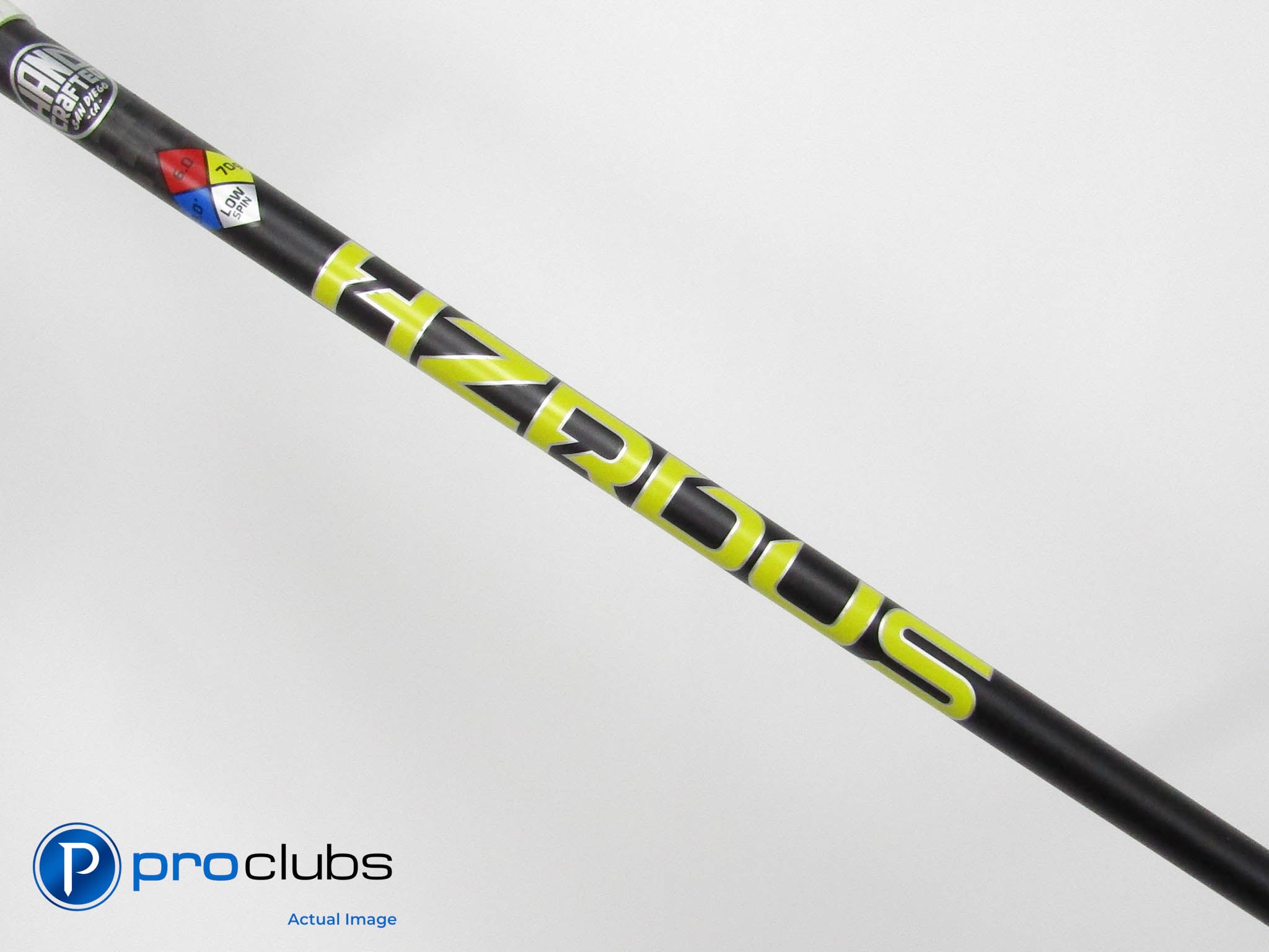 Hand Crafted Project X HZRDUS Yellow 70 Stiff FW Shaft-TaylorMade Tip 444891