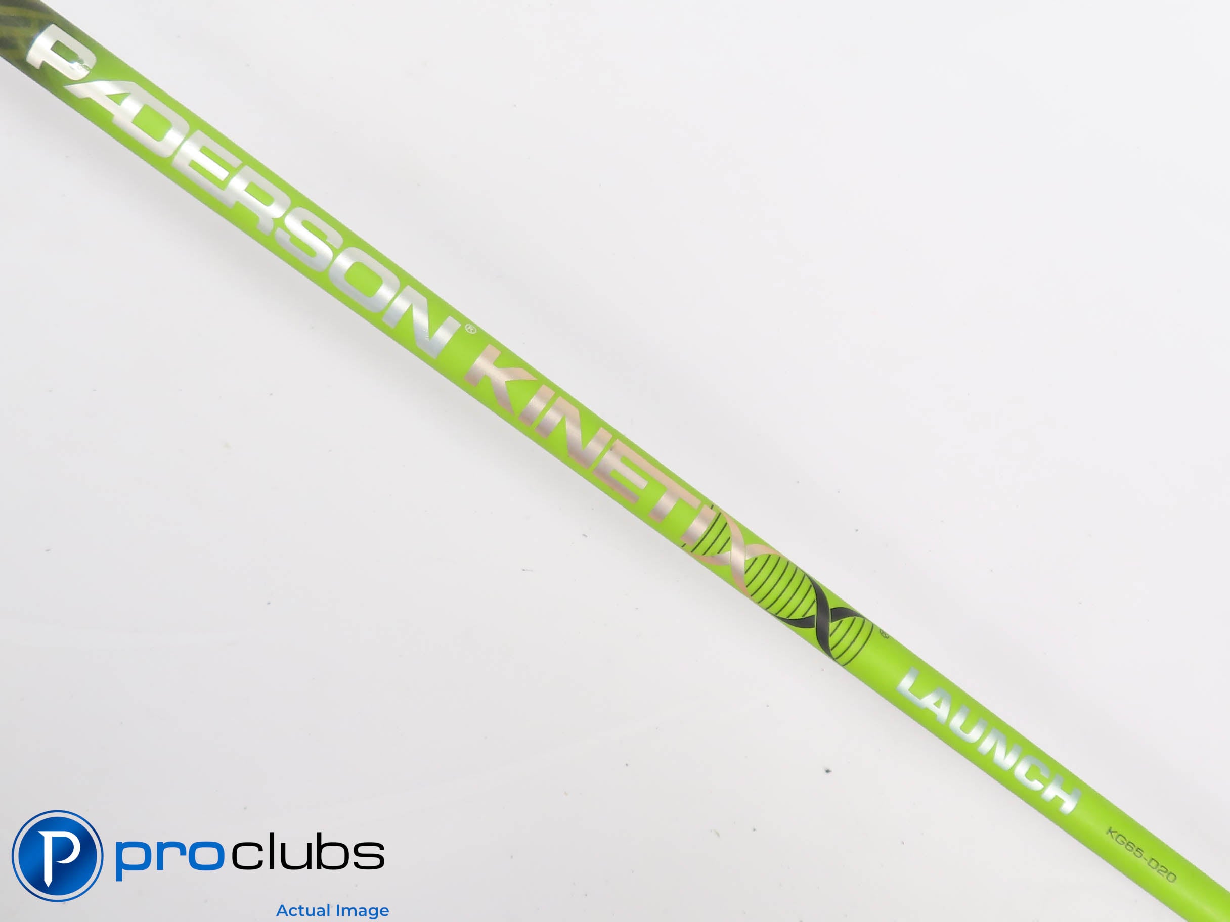 PADERSON KINETIXX LAUNCH KG65-D20 Regular Flex DRIVER SHAFT PING G430 Tip 441203