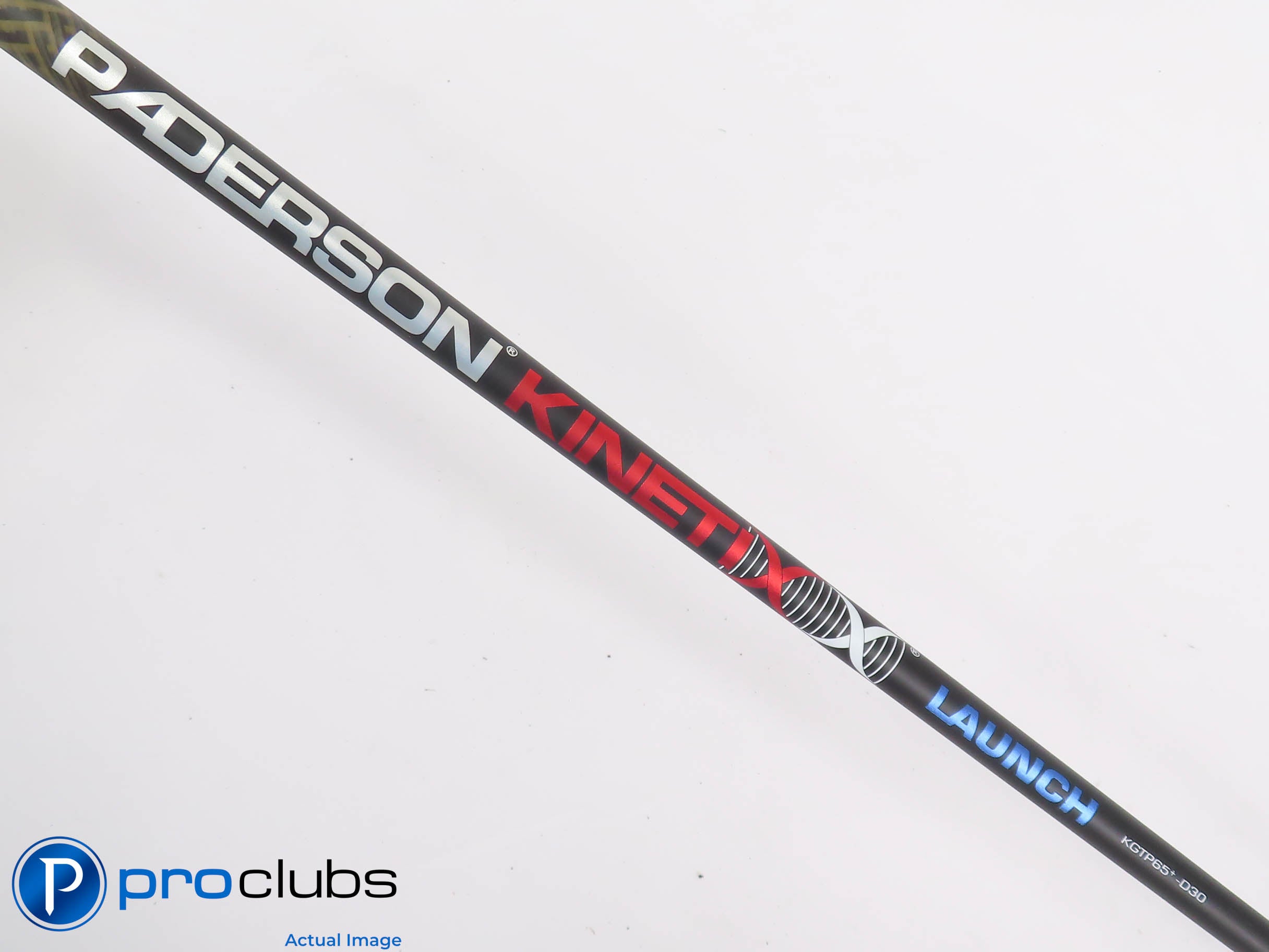 PADERSON KINETIXX LAUNCH KGTP65+ D30 Stiff Flex DRIVER SHAFT TaylorMade 441174