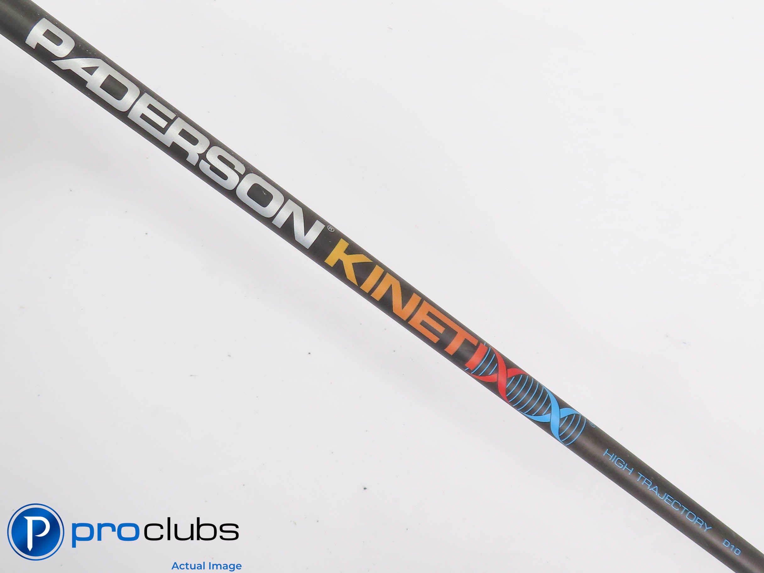 PADERSON KINETIXX HIGH TRAJECTORY D10 Senior Flex DRIVER SHAFT TaylorMade 441160