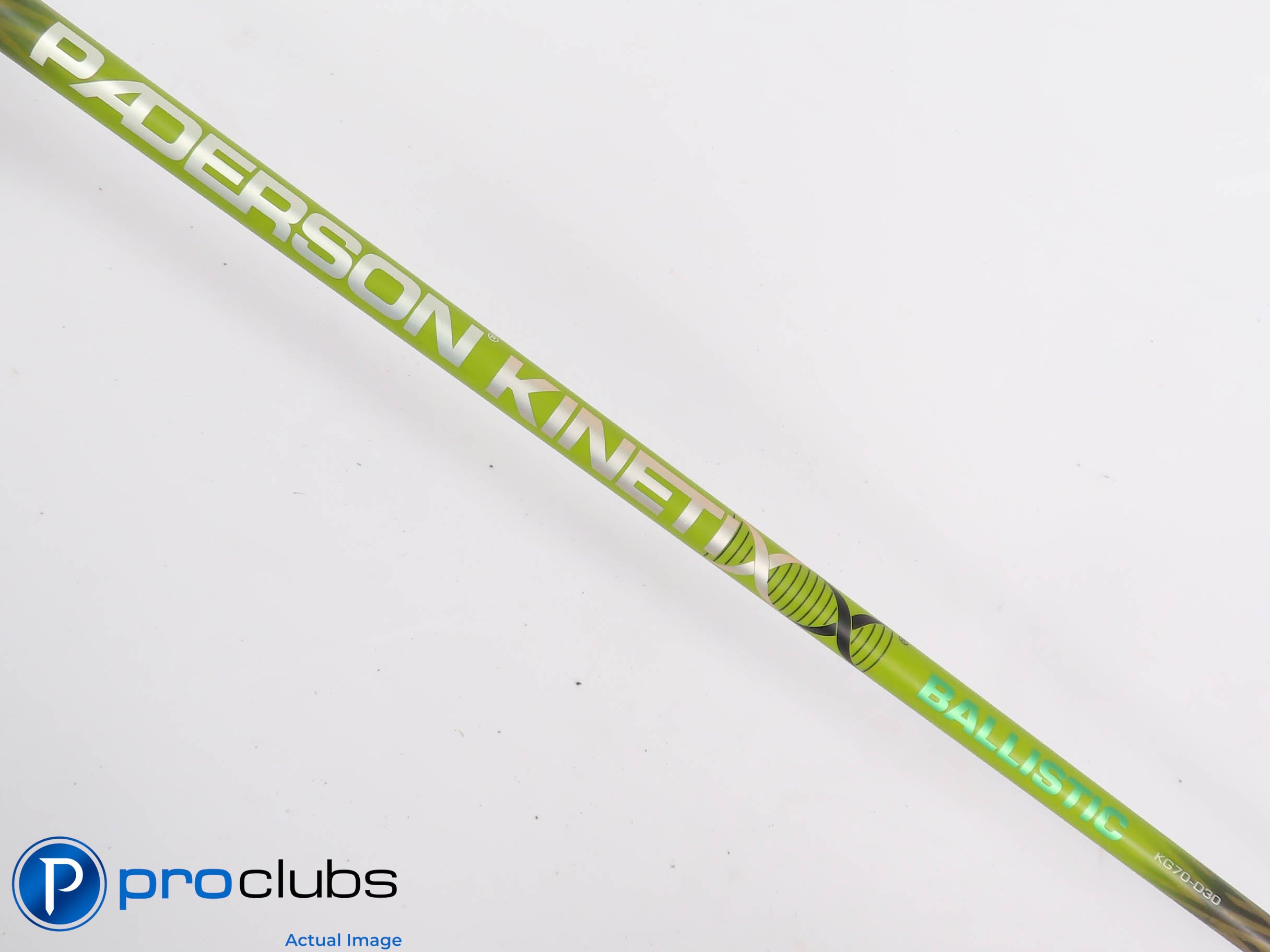 PADERSON KINETIXX BALLISTIC KG70-D30 Stiff Flex DRIVER SHAFT TaylorMade 441188