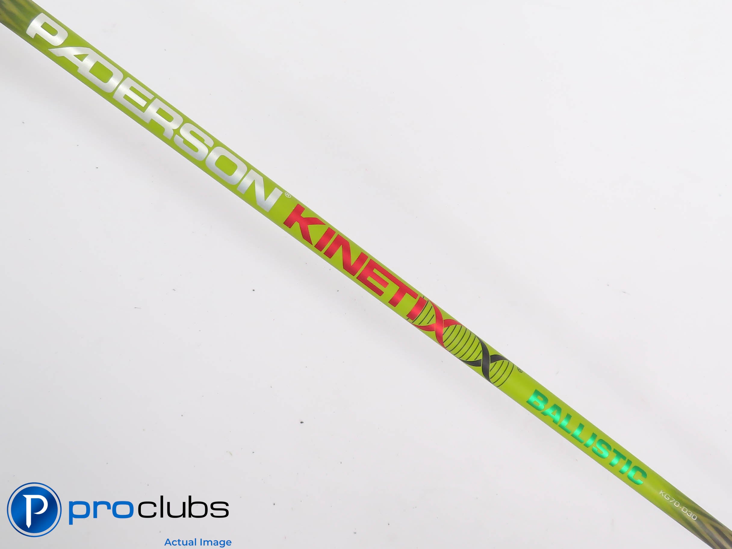PADERSON KINETIXX BALLISTIC KG70-D30 Stiff Flex DRIVER SHAFT TaylorMade 441181