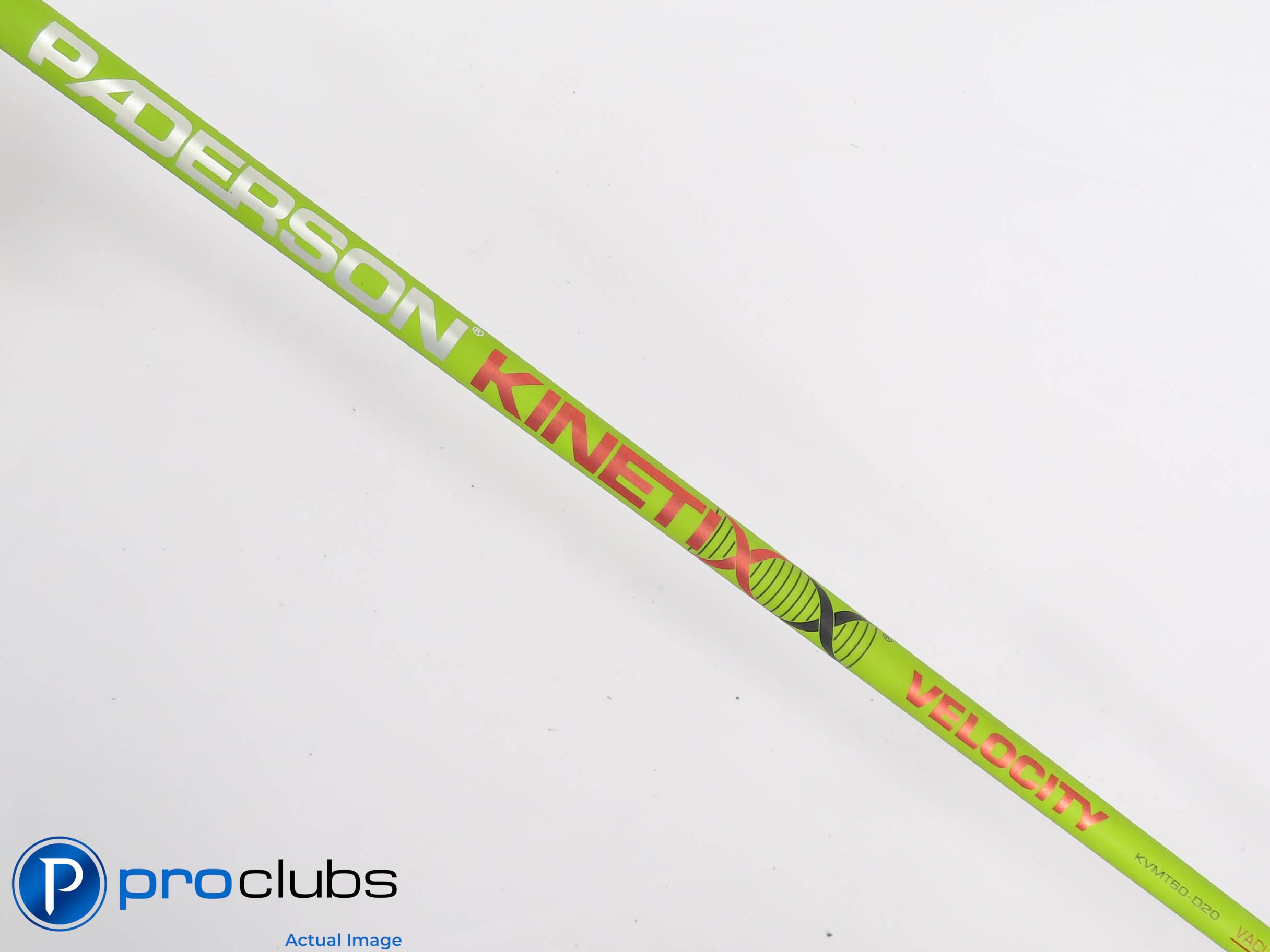 PADERSON KINETIXX VELOCITY KVMT60-D20 Regular Flex DRIVER SHAFT Ping Tip 441212