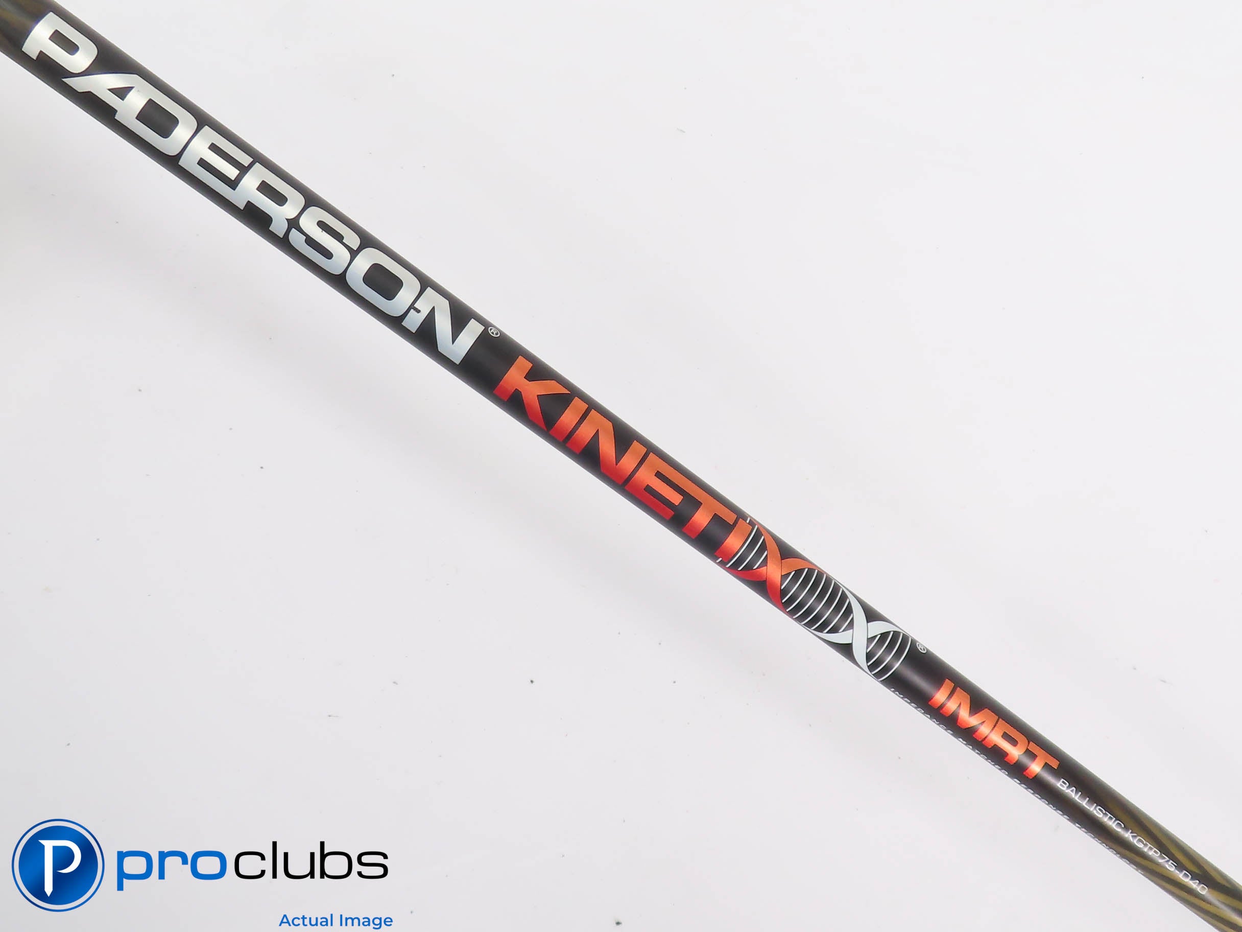 PADERSON KINETIXX IMRT BALLISTIC KGTP75-D40 X-FLEX DRIVER SHAFT Ping Tip 441145