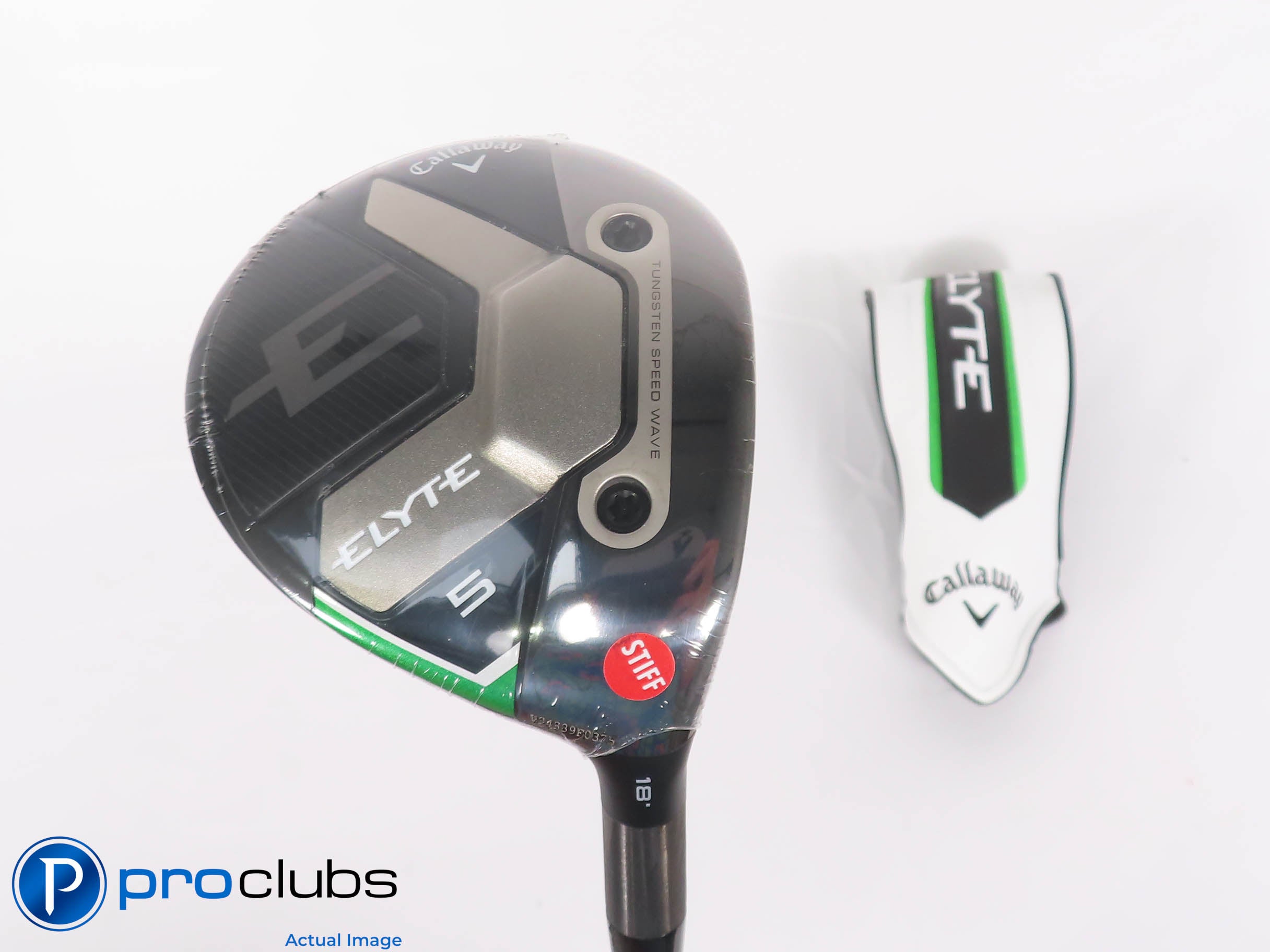 New! Callaway '25 ELYTE 18* 5 Wood w/HC - Denali 70g 6.0 Regular - 448223