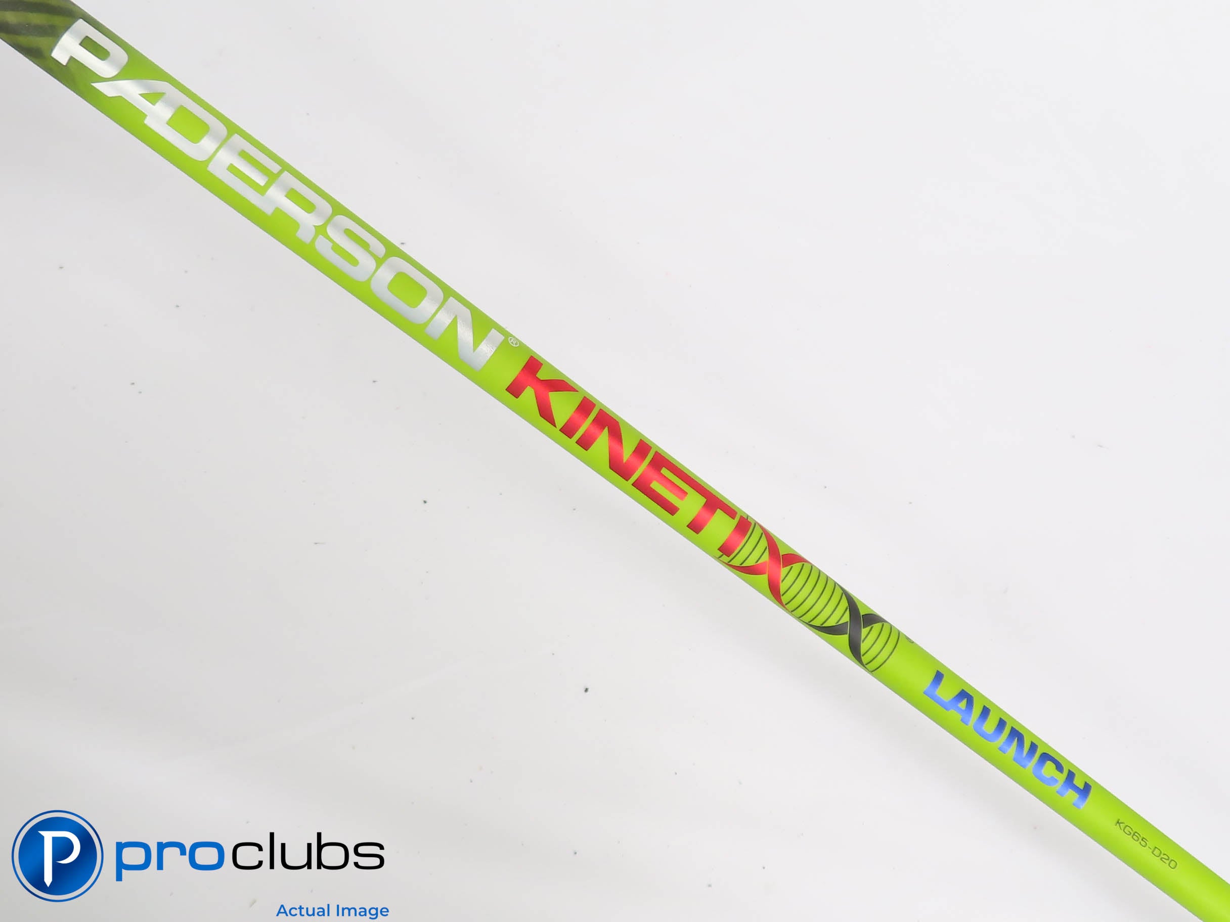 PADERSON KINETIXX BALLISTIC KG65-D20 Regular Flex DRIVER SHAFT w/Titleist 441211