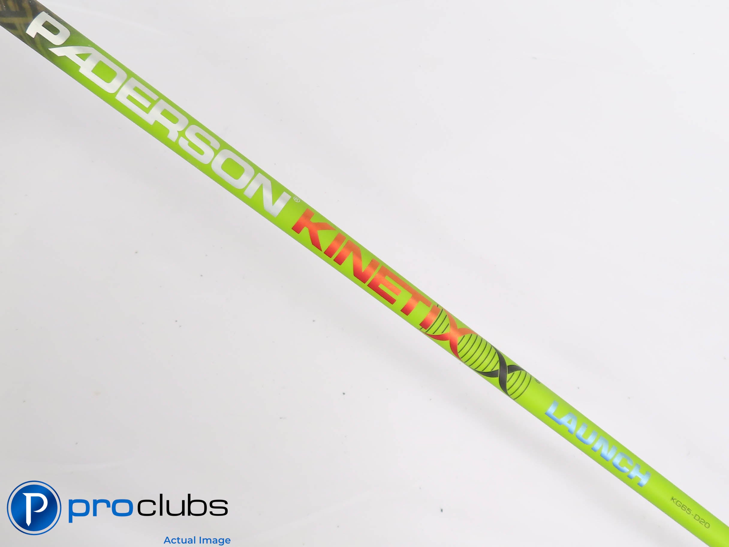 PADERSON KINETIXX BALLISTIC KG65-D20 Regular Flex DRIVER SHAFT w/Titleist 441206