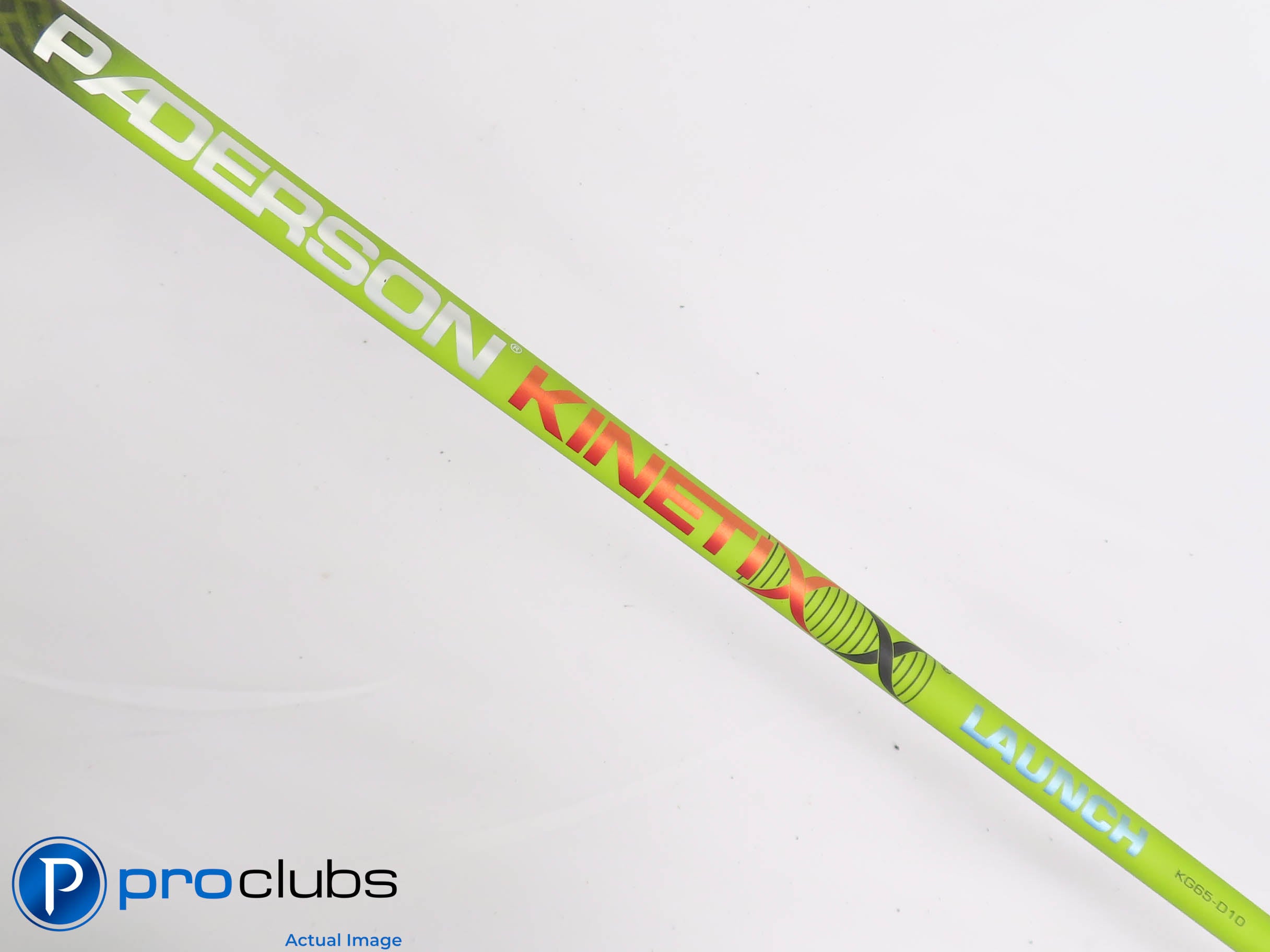 PADERSON KINETIXX BALLISTIC KG65-D10 Senior Flex DRIVER SHAFT w/Callaway #441194