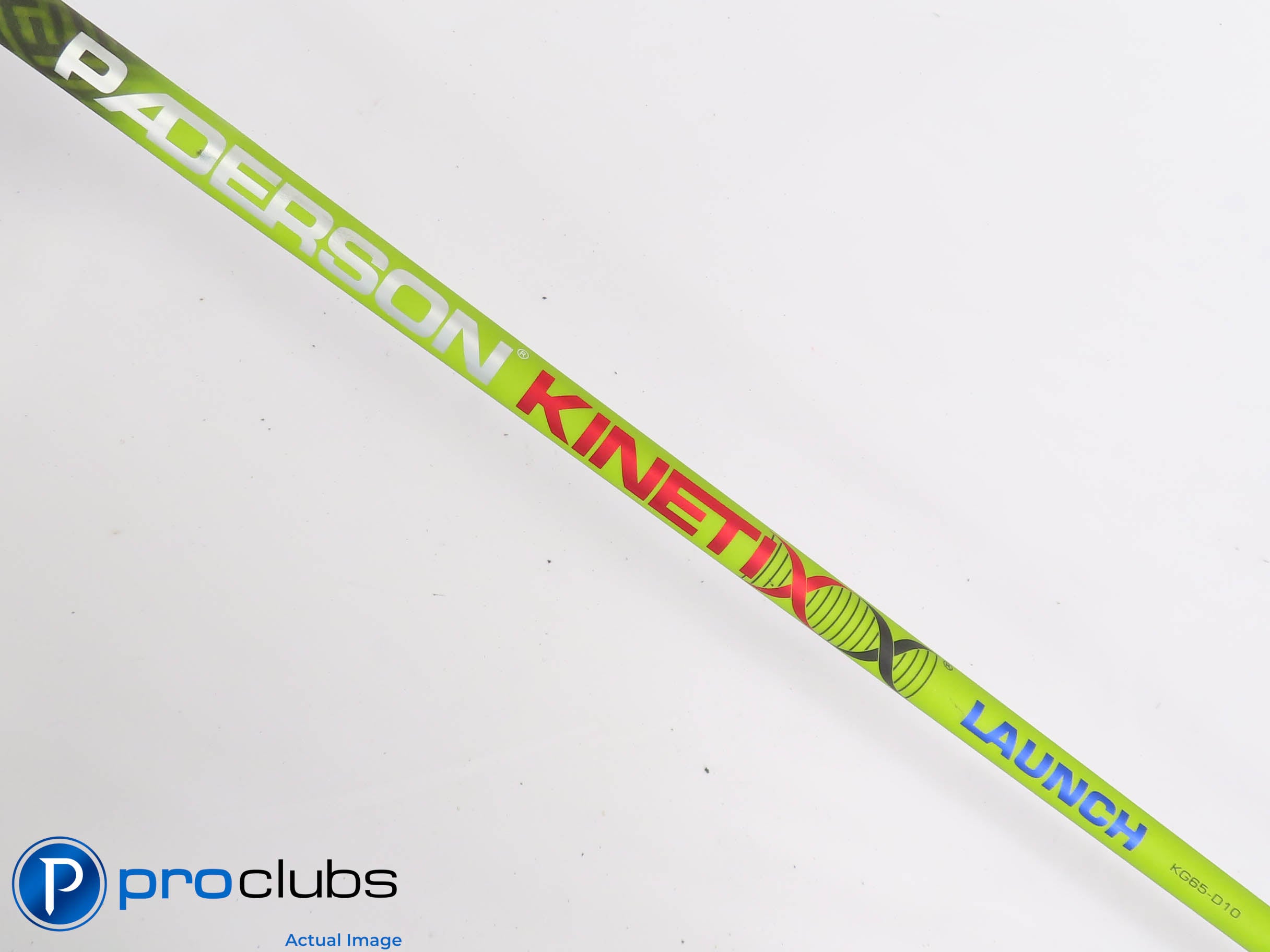 PADERSON KINETIXX BALLISTIC KG65-D10 Senior DRIVER SHAFT w/ TaylorMade #441192