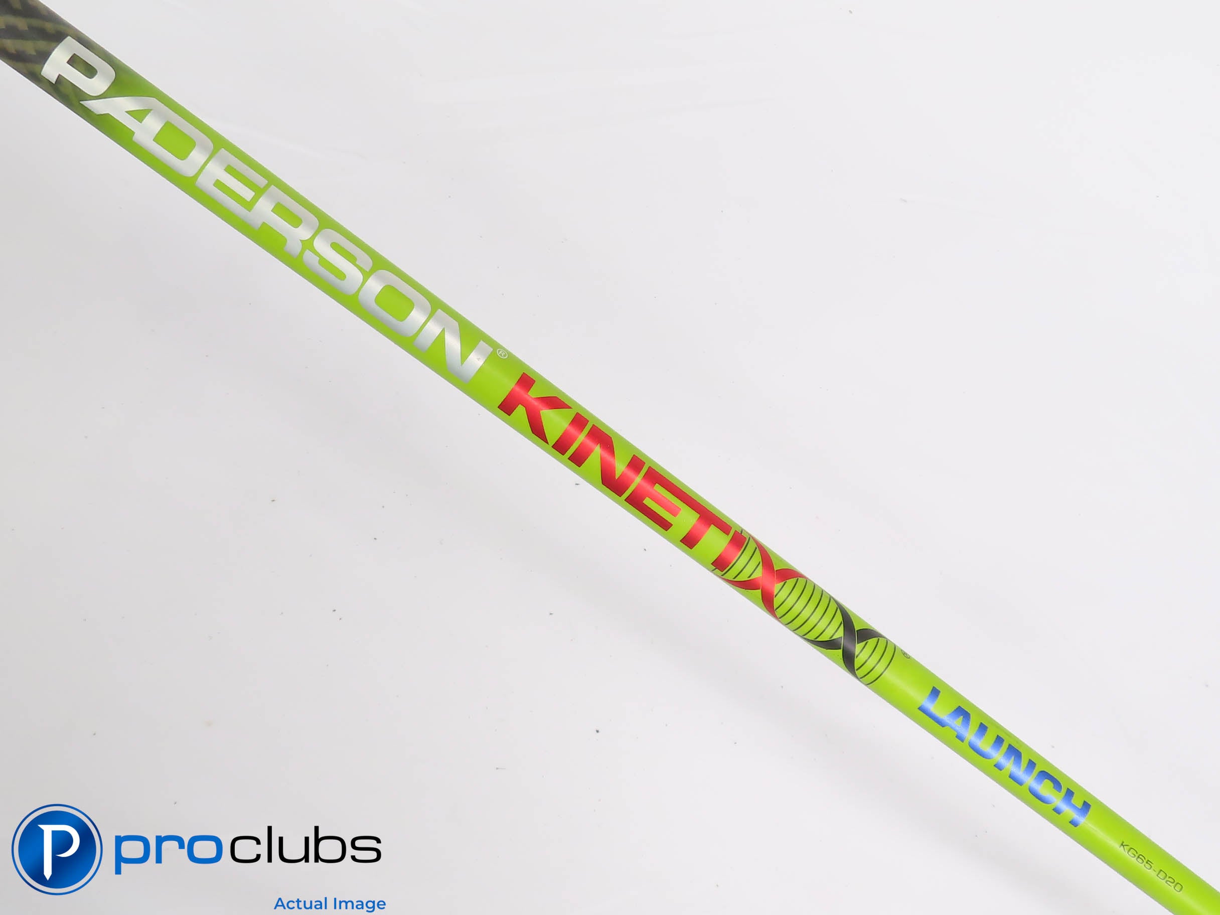 PADERSON KINETIXX BALLISTIC KG65-D20 Regular Flex DRIVER SHAFT w/Titleist 441207