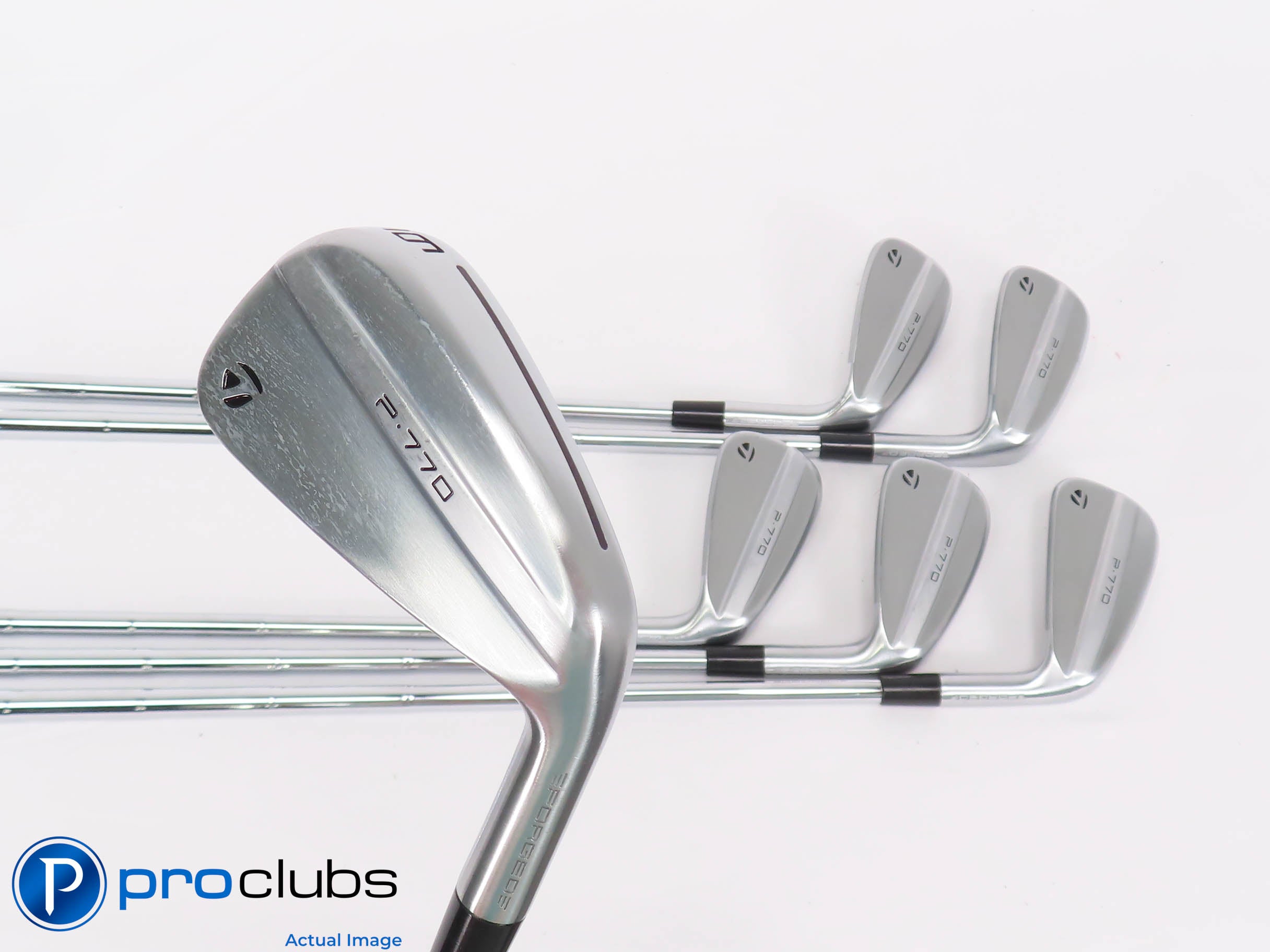 TaylorMade '24 P-770 6-PW,AW IRON SET - DG MID 115 Stiff Flex Steel 448178