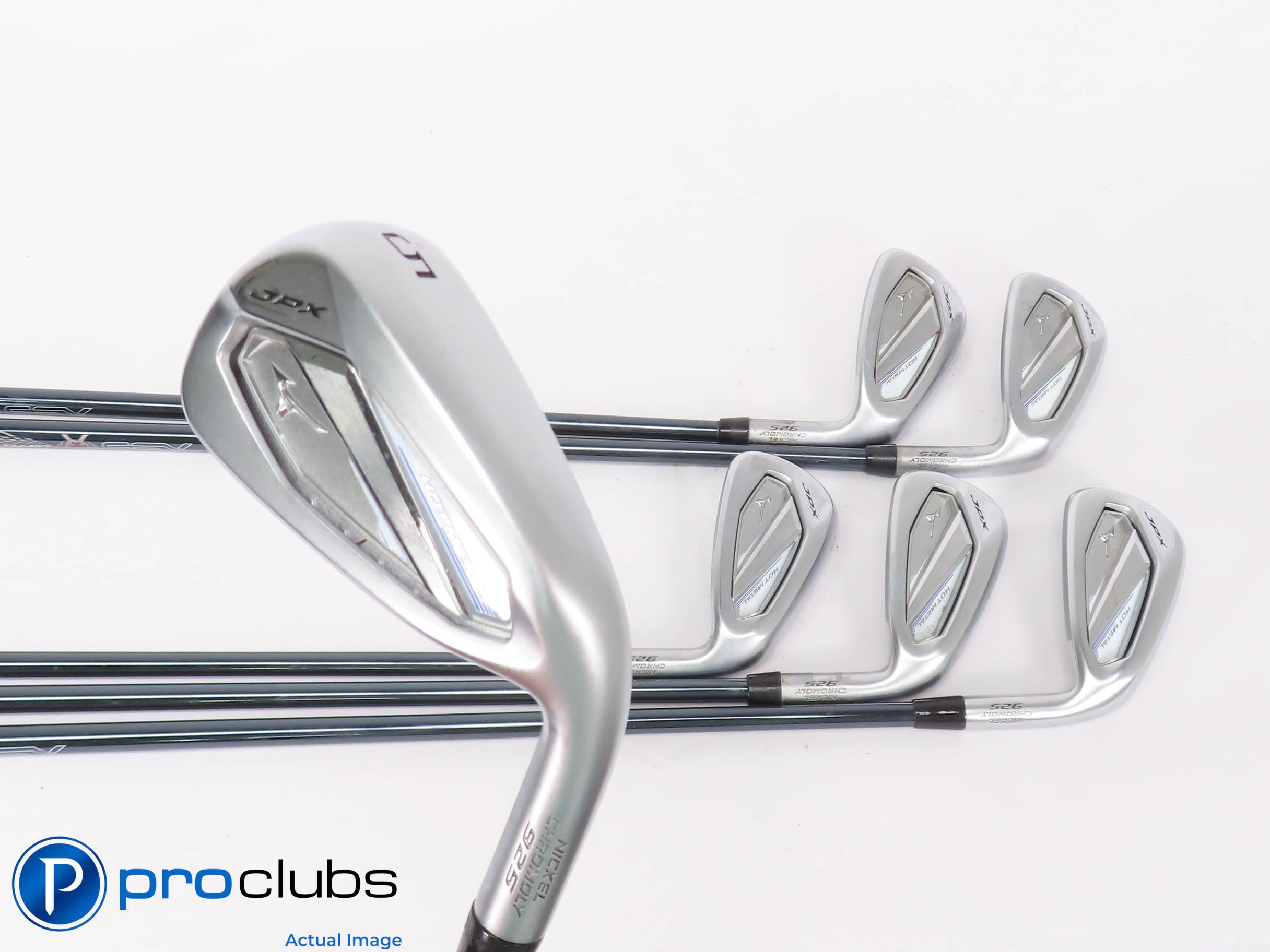 Nice Mizuno JPX925 Hot Metal 5-PW IRON SET Recoil 60 Senior Flex Graphite 447392