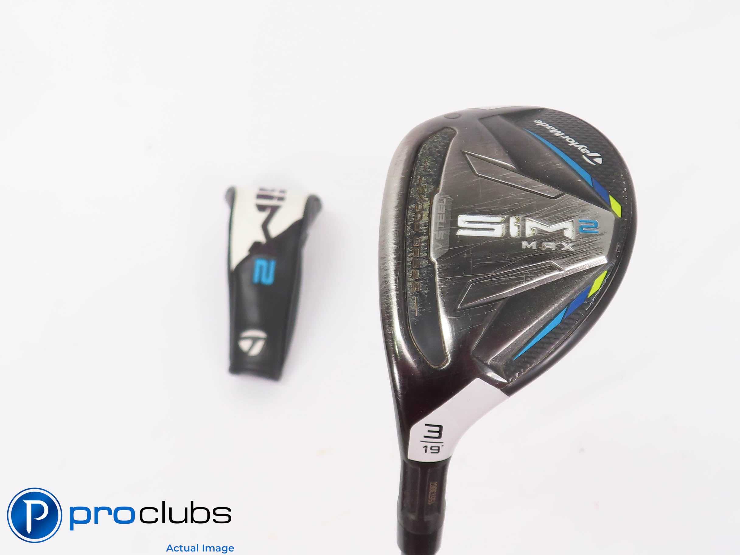 Left Handed TaylorMade SIM 2 MAX 22* 4 Hybrid w/HC - Ventus 5-A Senior - 448152