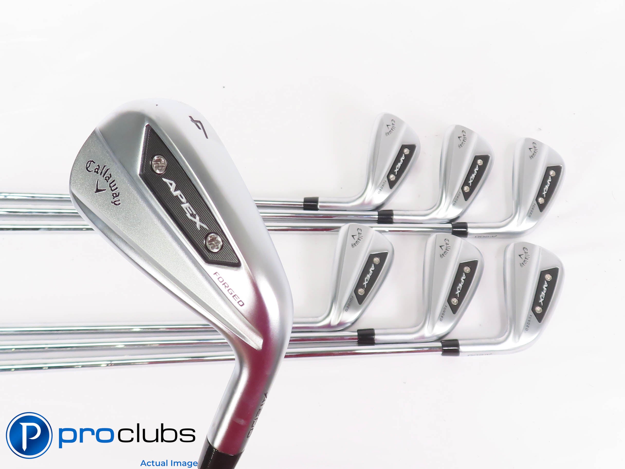 Nice Callaway '24 APEX Ai200 4-PW IRON SET NSPro Regular Flex Steel +1/2" 448401
