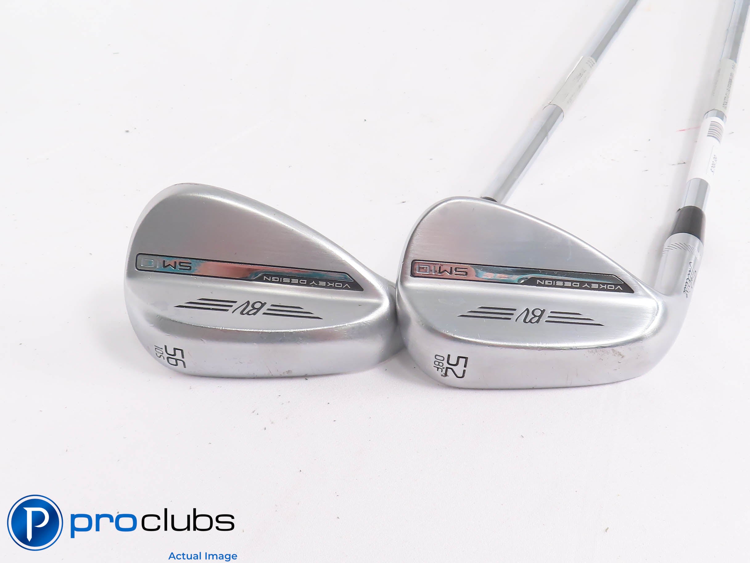 Left Handed Titleist Vokey SM10 52*,56* Wedge Set - Vokey Wedge Flex #447946