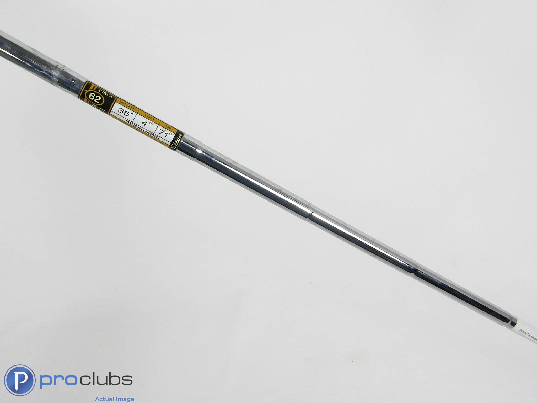 Scotty Cameron .355" Single Bend (Circa 62) Putter Shaft - Pull Out - 442539
