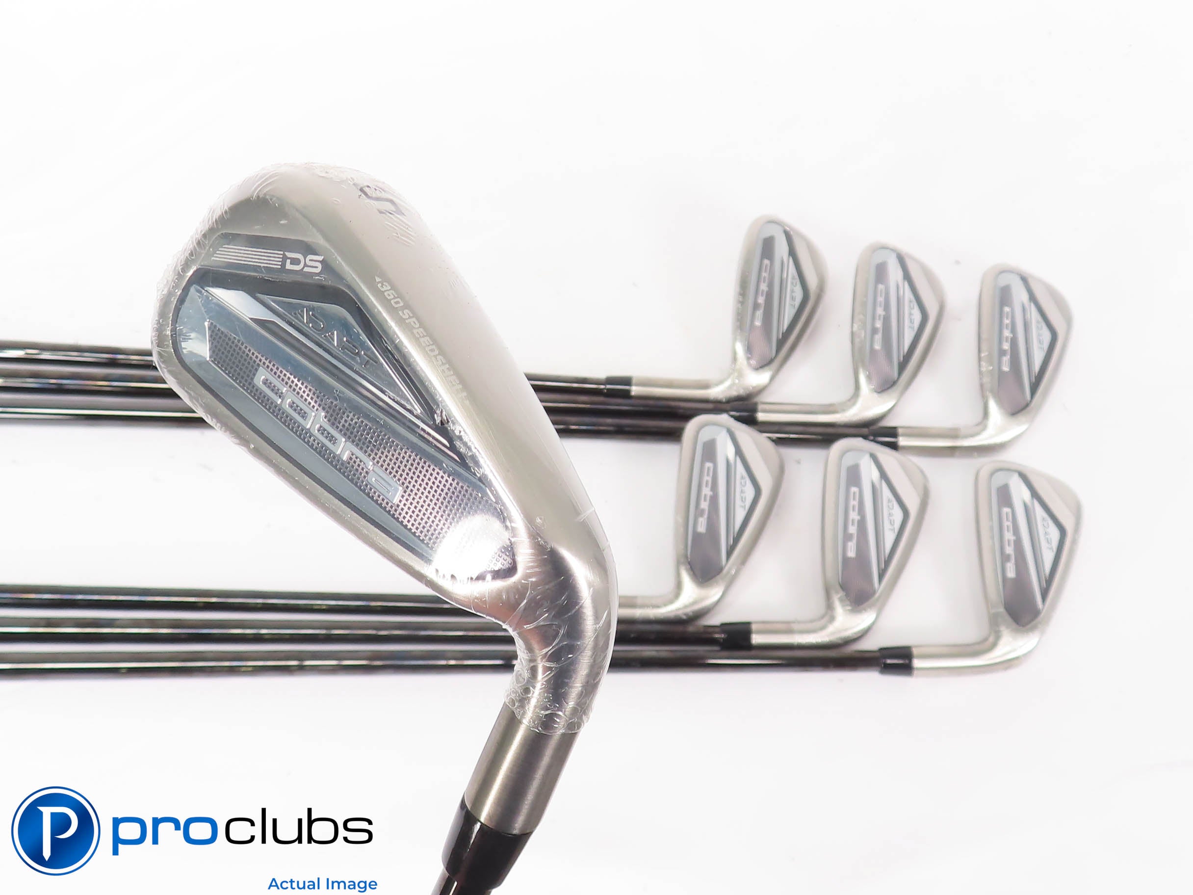 NEW COBRA '25 DS-ADAPT 5-PW,GW IRON SET - KBS $Taper 120 Stiff Flex Steel 447746