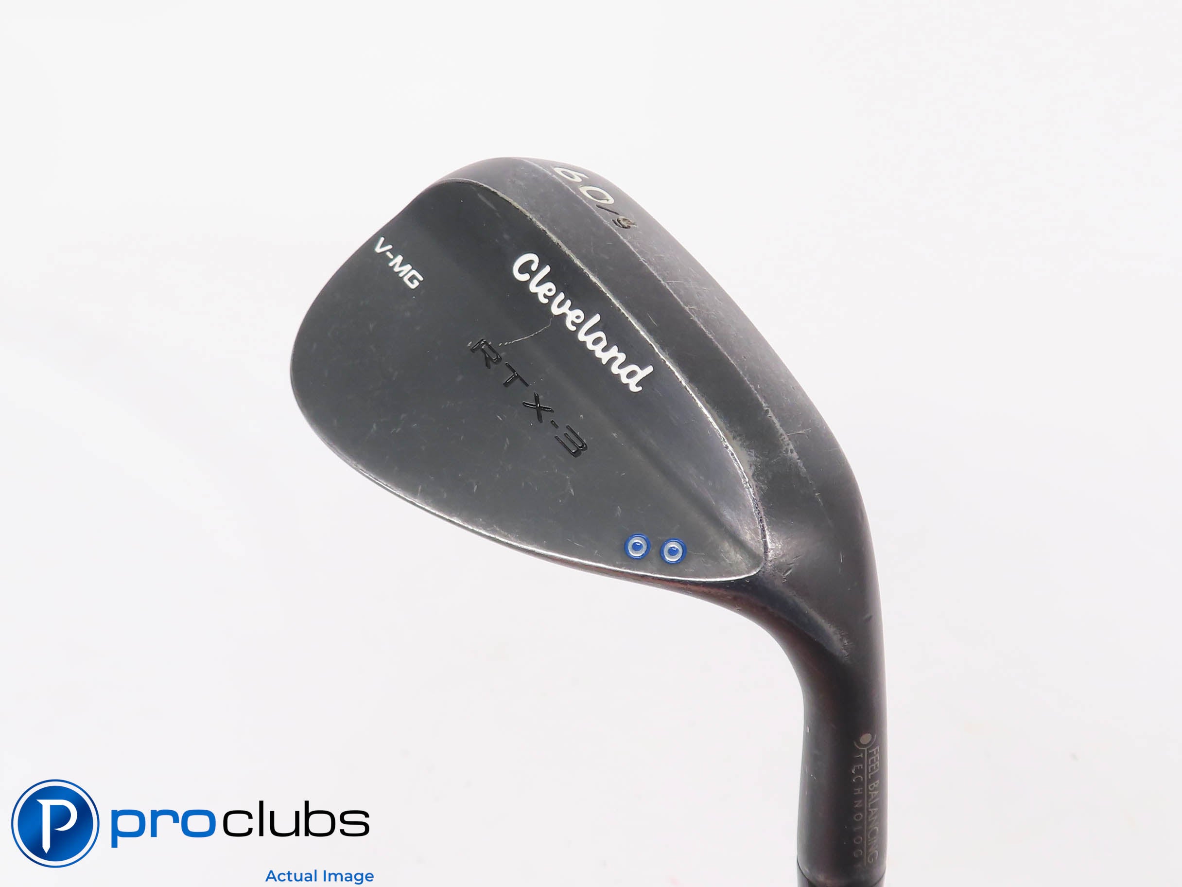 Cleveland RTX-3 V-MG Black 2 Dot 60*(9*) Wedge - X-Flex Steel - 448394