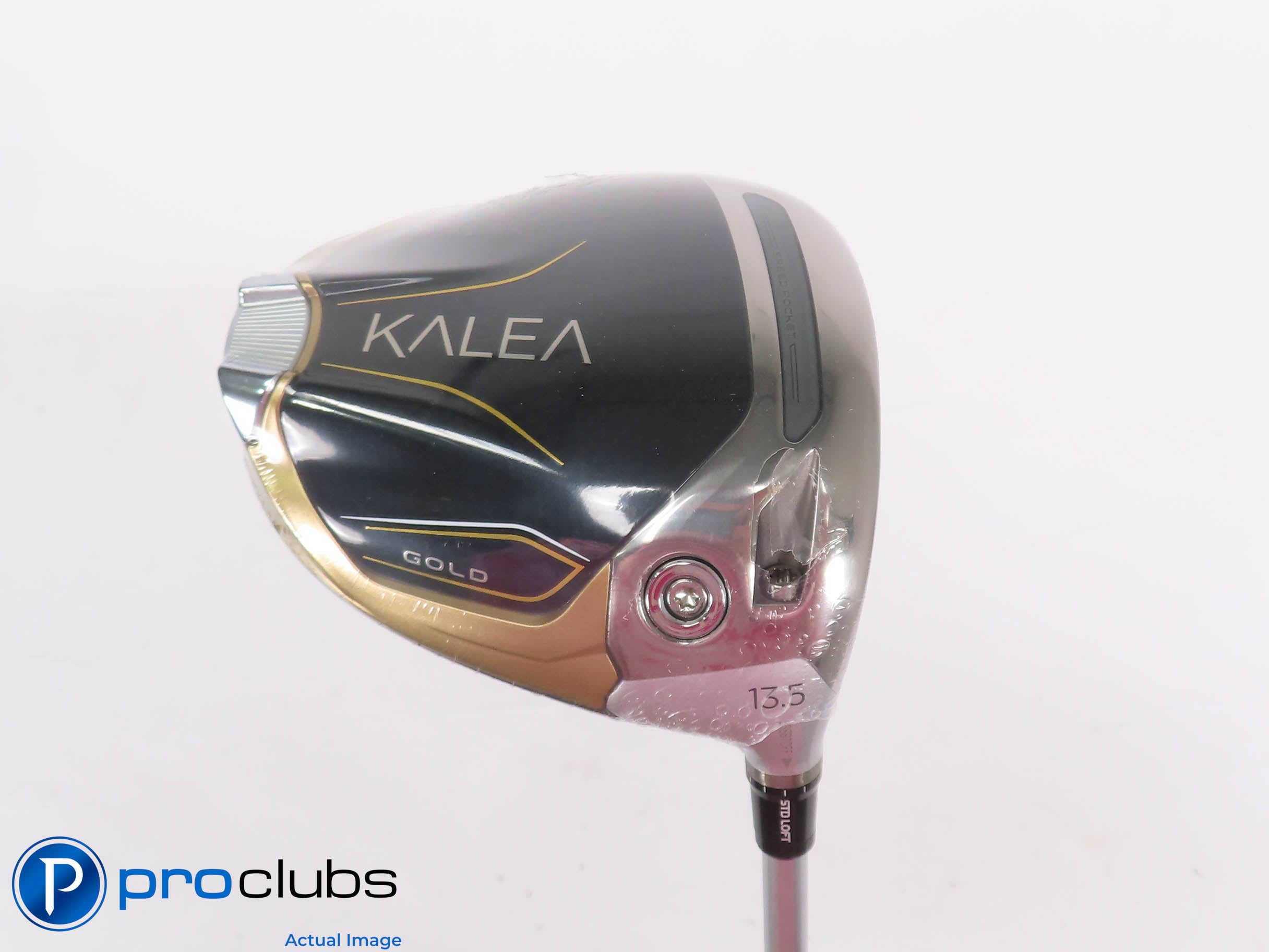 New! Ladies TaylorMade KALEA GOLD 13.5* Driver - TM 40g Ladies Flex #448551