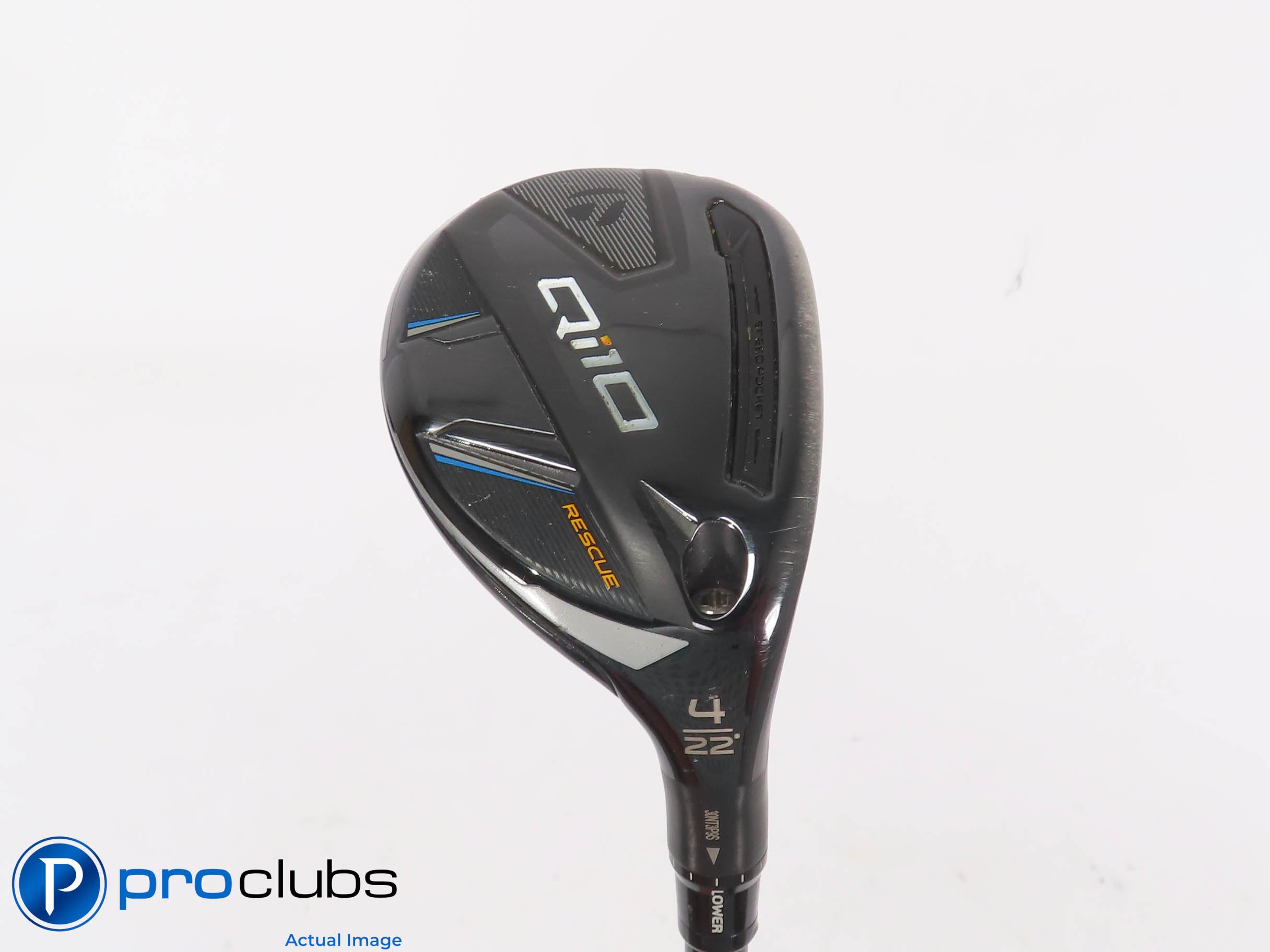 TaylorMade Qi10 22* #4 Hybrid Project Gen4 HZRDUS Black 90g 6.5 X-Flex 448802
