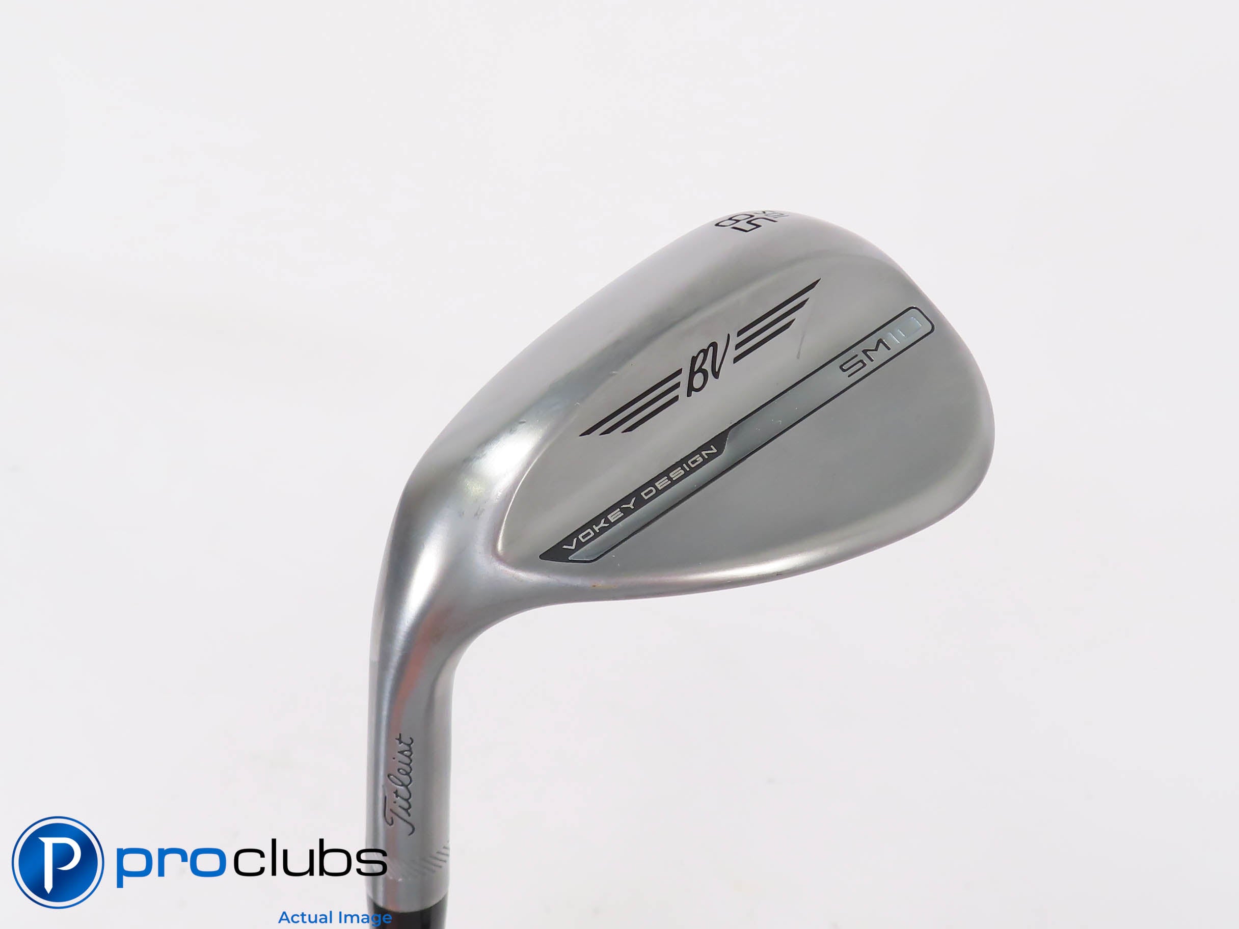 Left Hand Titleist Vokey SM10 58*(10*) Wedge S-Grind - Vokey Wedge Flex #448806