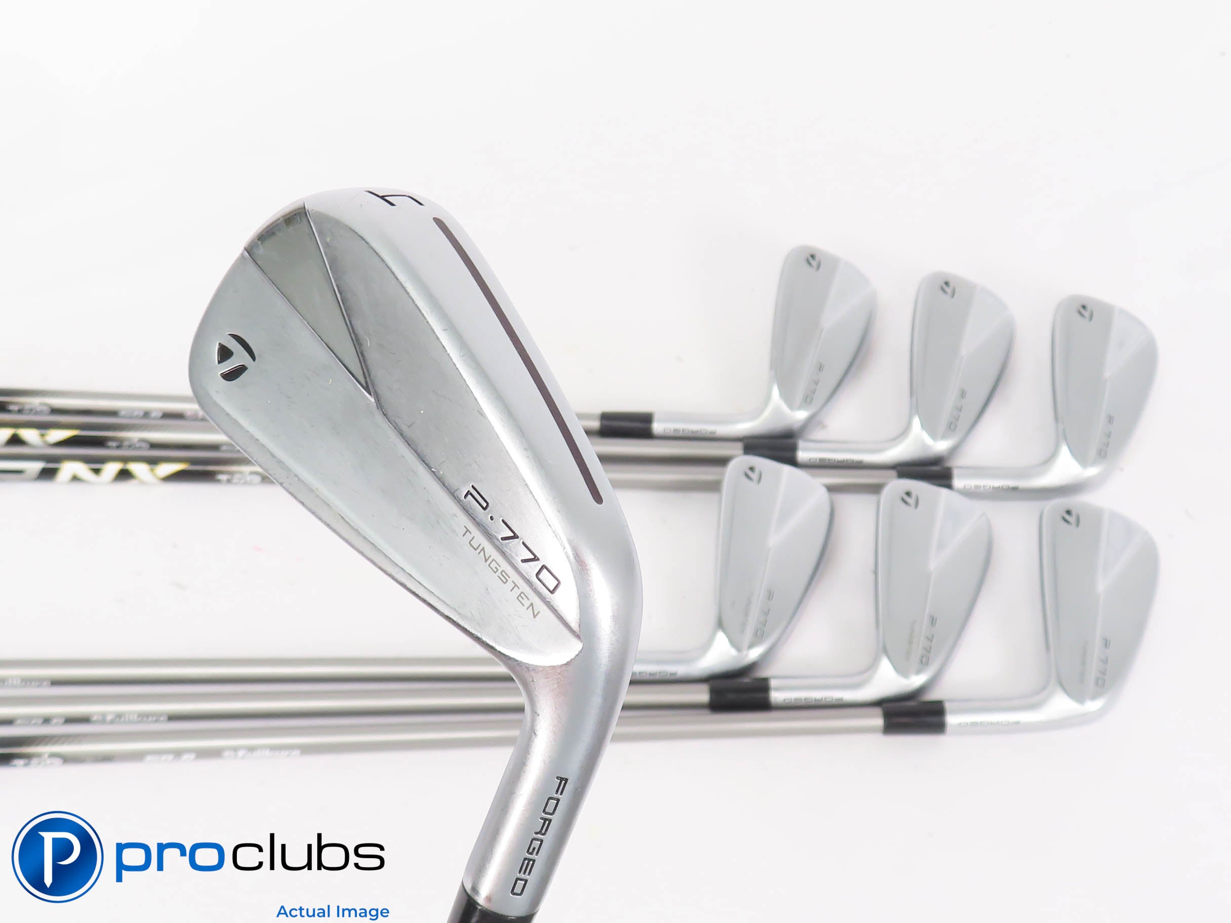 Nice TaylorMade '23 P-770 4-PW IRON SET Speeder Regular Flex Graph +1/2" 446641