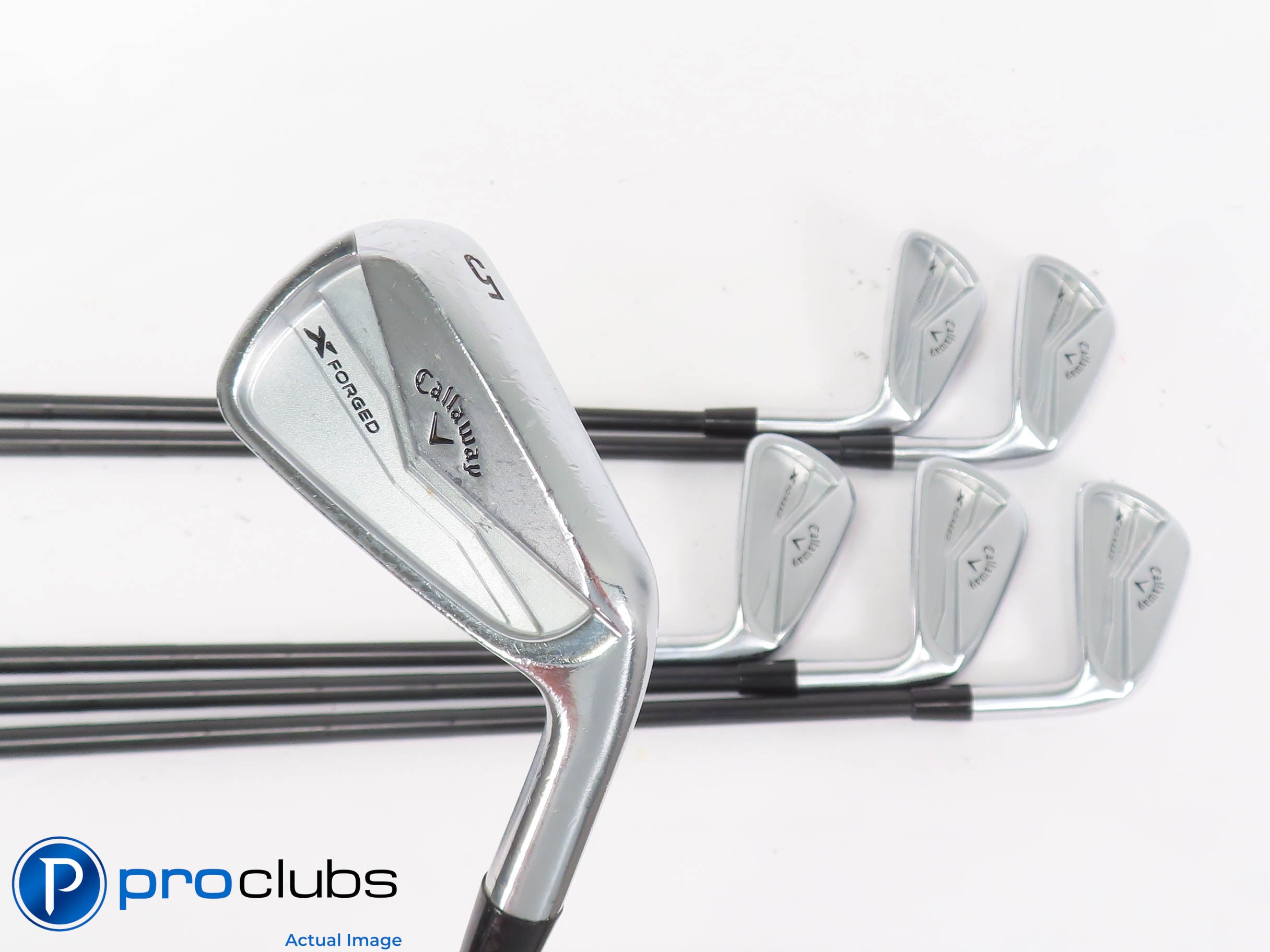 Callaway JAPAN '24 X-Forged 5-PW IRON SET - DG TI X100 X-Flex +1/2" 448822