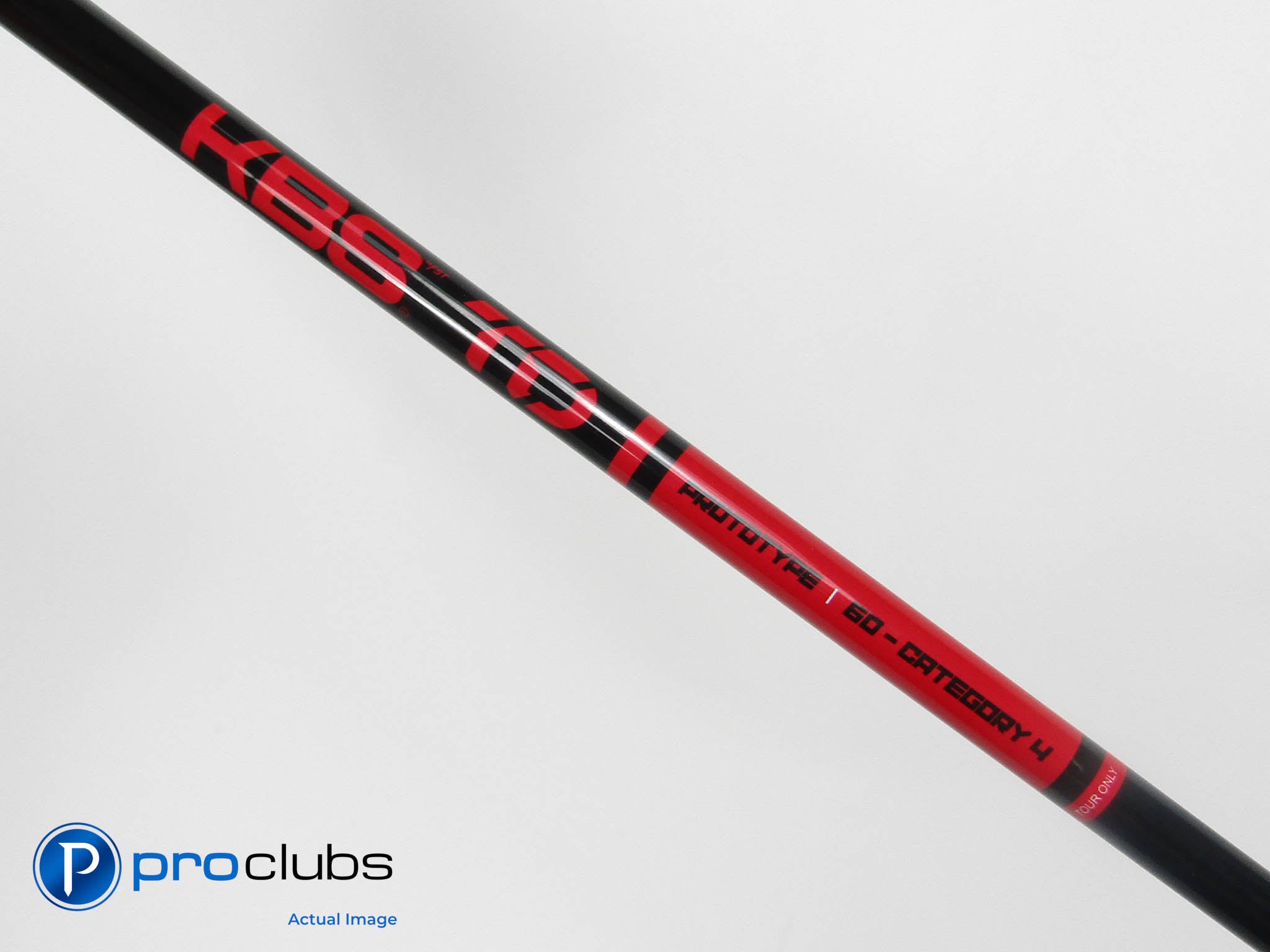 TOUR ISSUE KBS TD PROTOTYPE 60 X-Flex Fairway Shaft Pull Out .335" Tip #448521