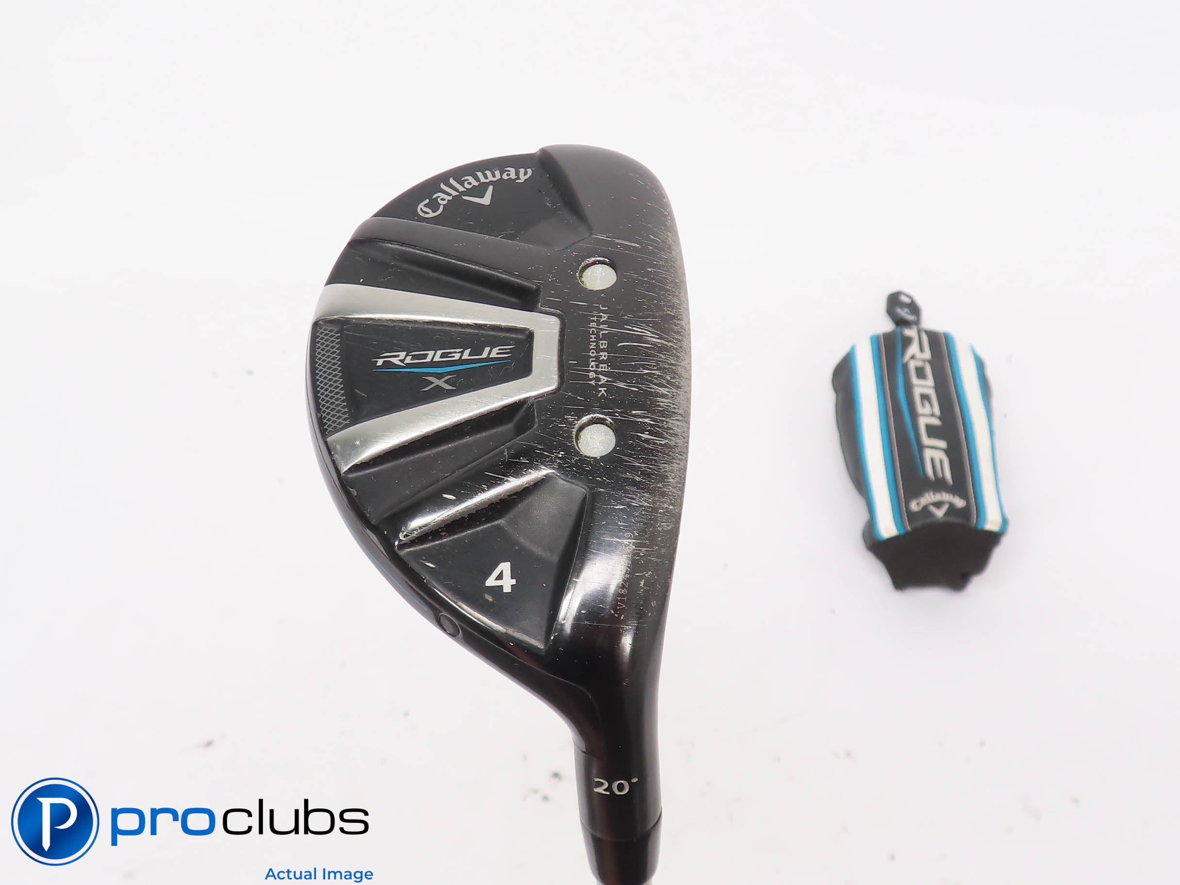 Ladies Callaway ROGUE X 20* 4 Hybrid w/HC - Aldila Quaranta 40g Ladies - 445990
