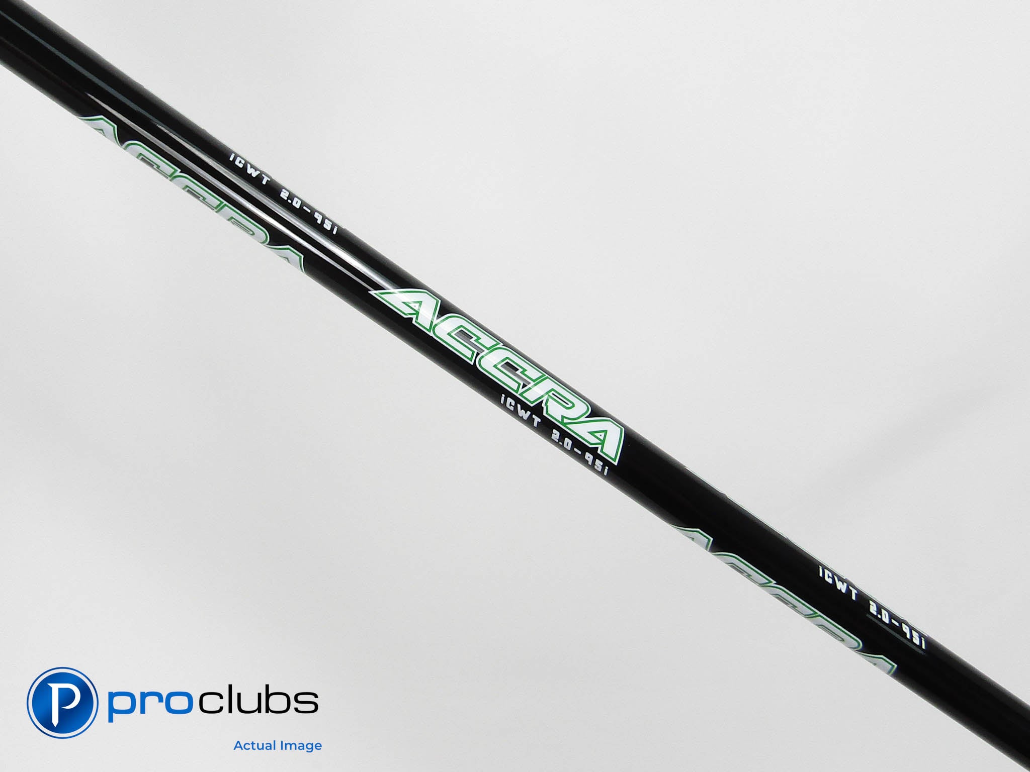 New! ACCRA iCWT 2.0 95i Stiff Flex Graphite 7-Iron Shaft .370" Tip #446399