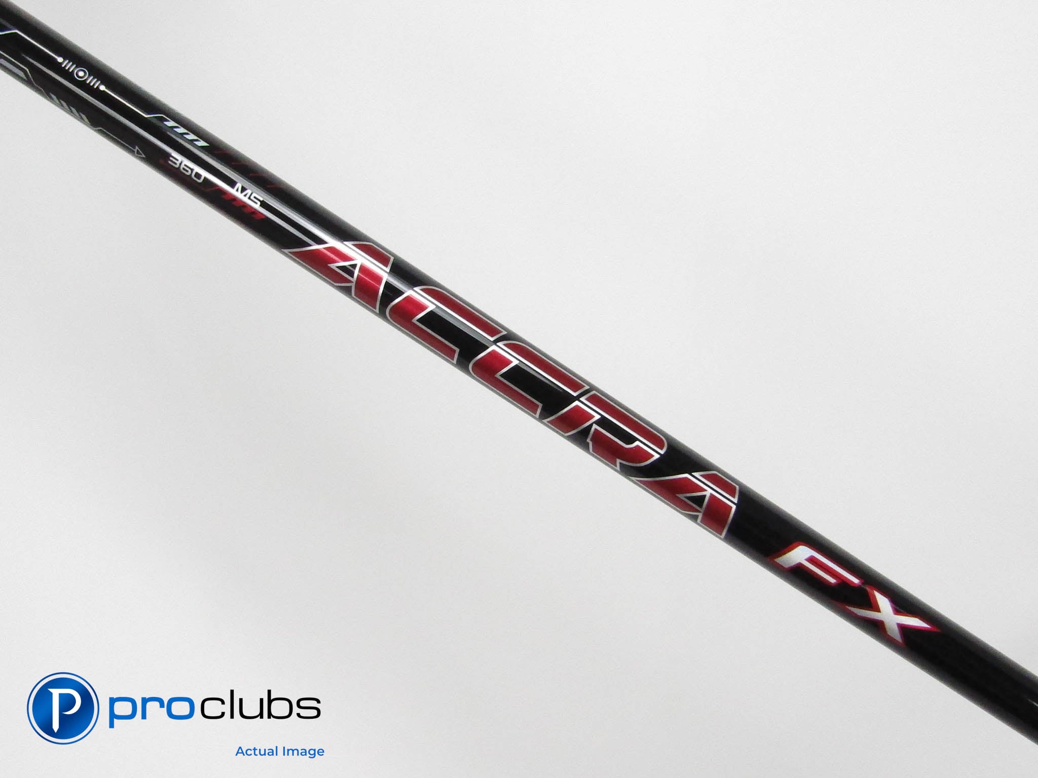 New! ACCRA FX 3.0 360 M5 X-Flex Driver Shaft .335" Tip #446358