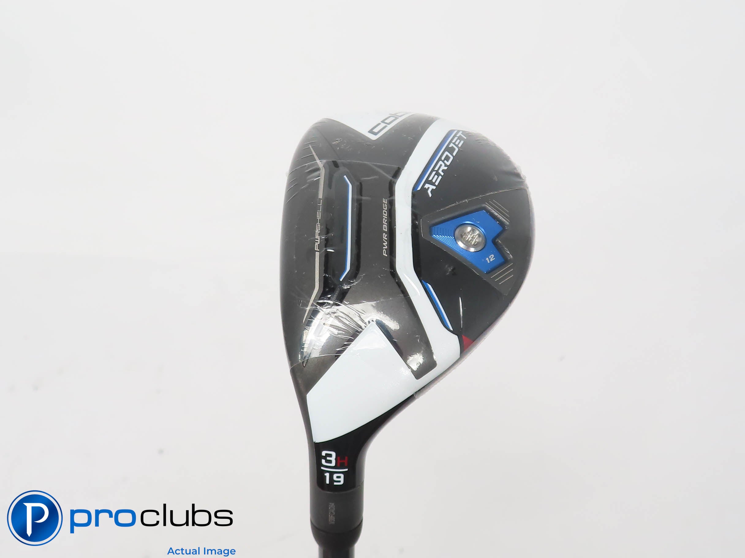 New Left Handed Cobra AeroJet 19* 3 Hybrid -Even Flow Riptide 80g Regular 445899