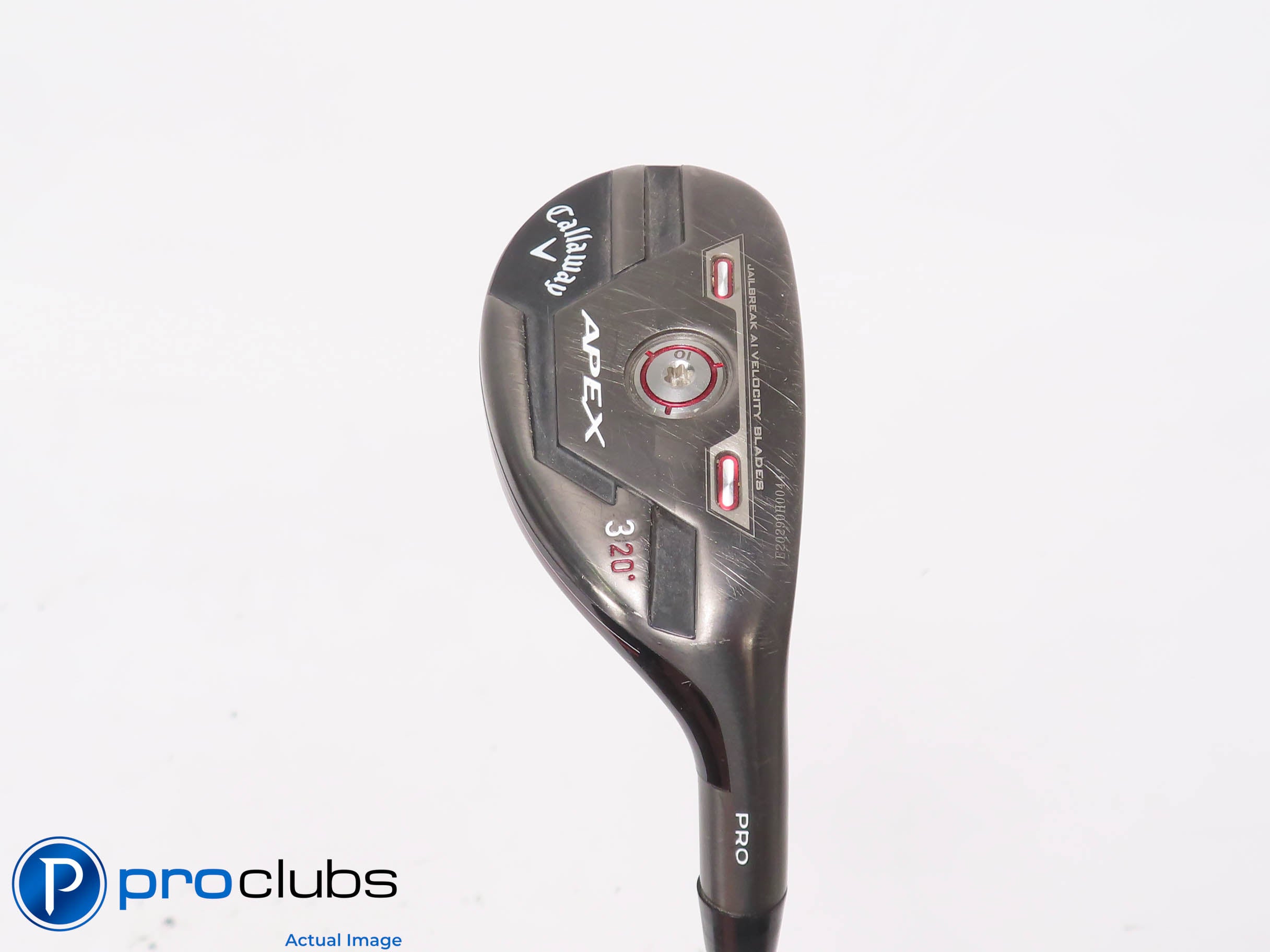 Nice! Callaway '21 Apex Pro 20* 3 Hybrid - Fuji Axiom VeloCore 125 X-Flex 446608