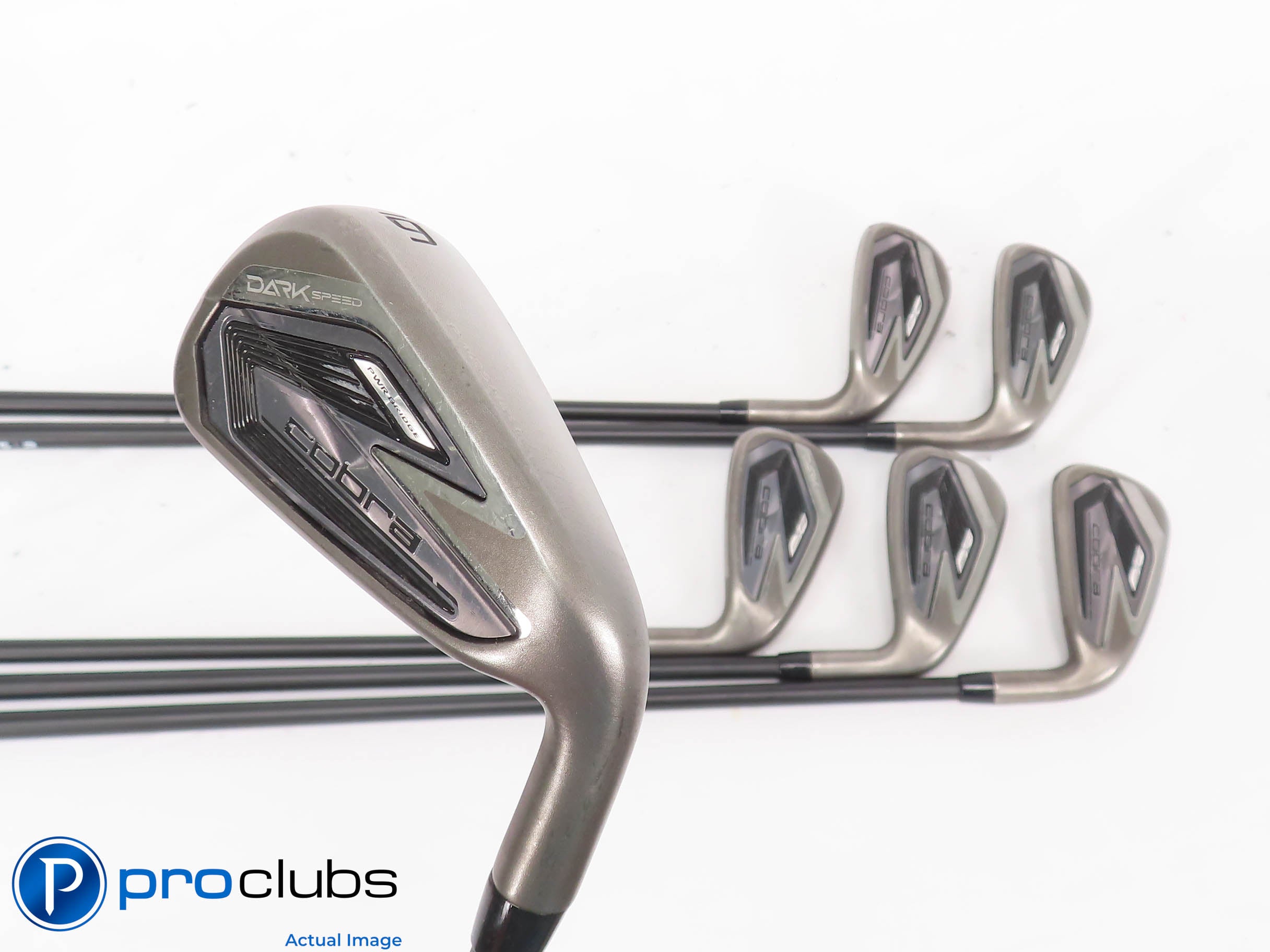 Nice Cobra DARKSPEED 6-PW,GW IRON SET - KBS PGI 75 Regular Flex Graphite 443120