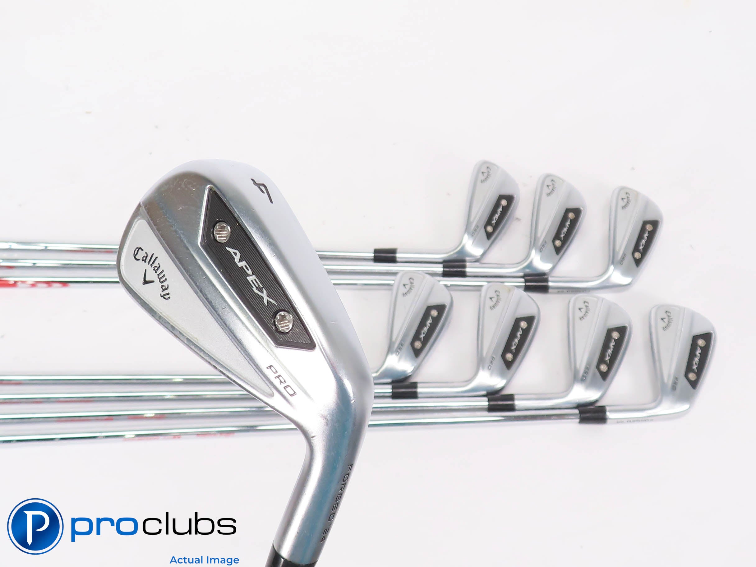 Nice Callaway '24 APEX PRO 4-PW,AW IRON SET - Modus Tour 120 X-Flex Steel 448936