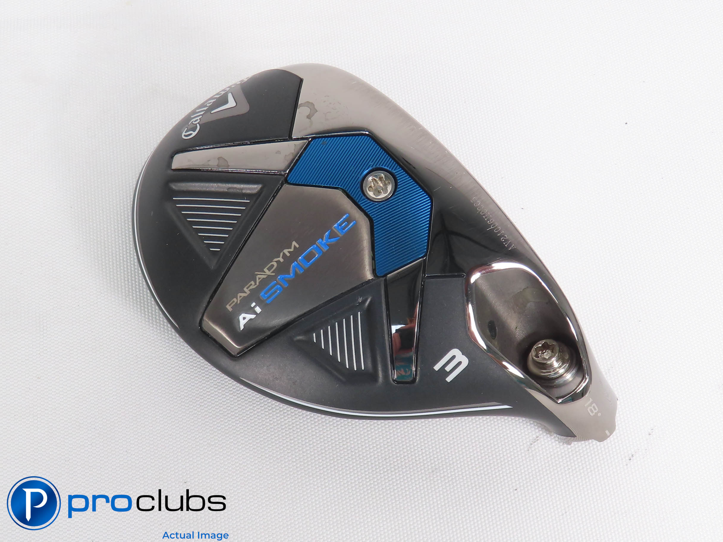 Excellent! Callaway Ai Smoke 18* 3 Hybrid - Head Only - 448933