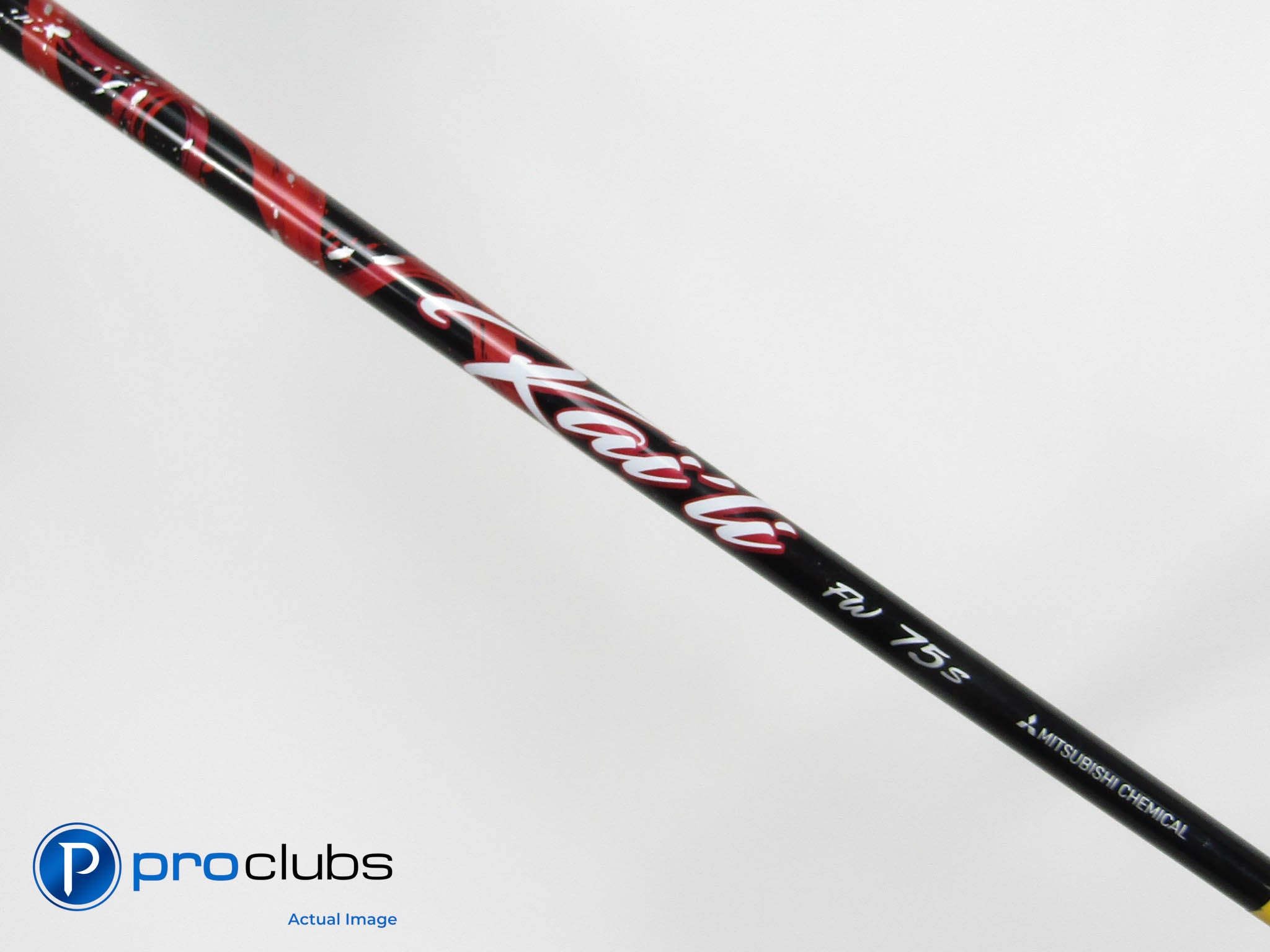 Mitsubishi Kai'li Red FW 75g Stiff Flex Fairway Shaft w/ TaylorMade Tip #449883