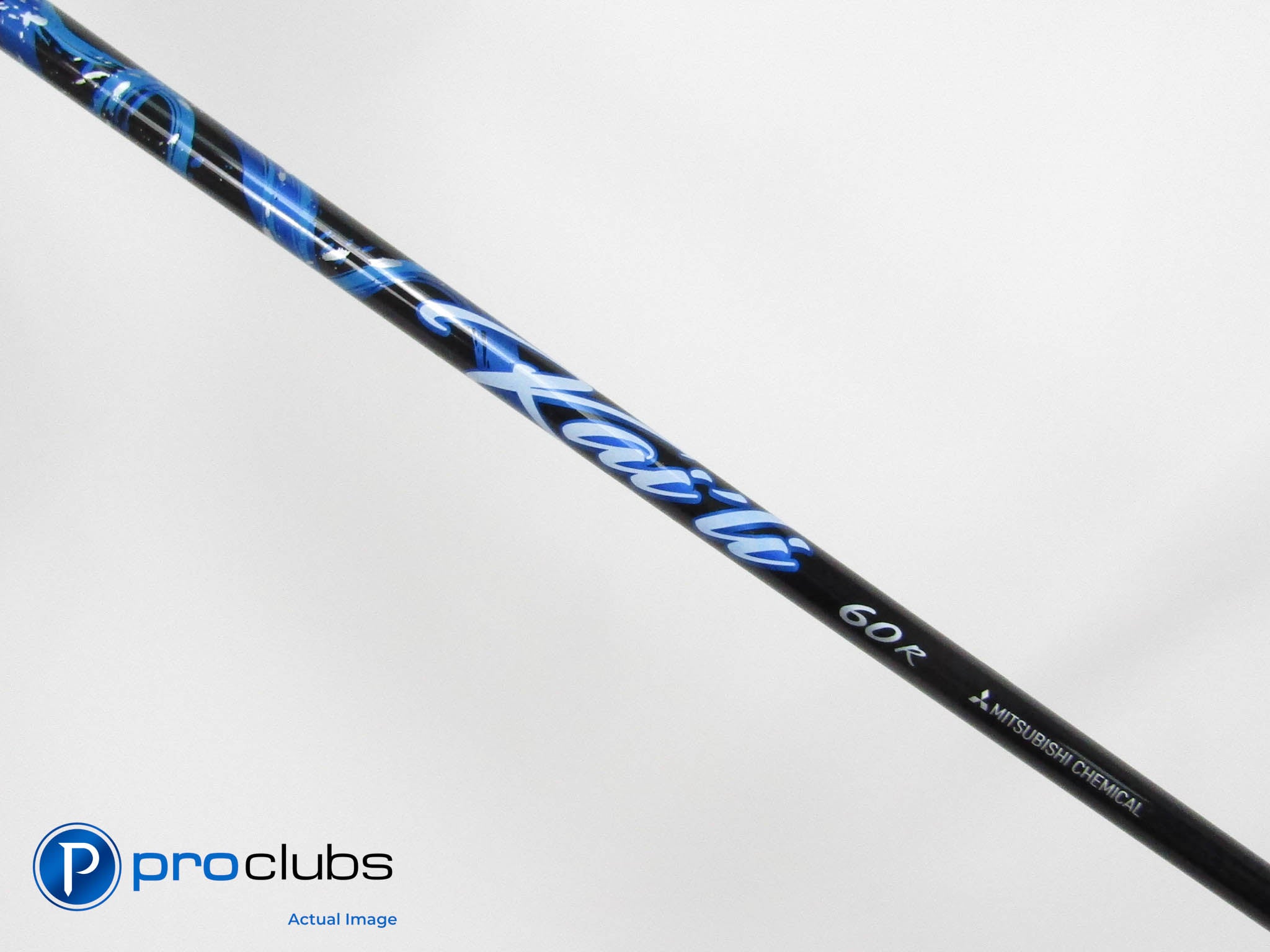 Mitsubishi Kai'Li Blue 60 Regular Flex Fairway Shaft-TaylorMade Tip 444406