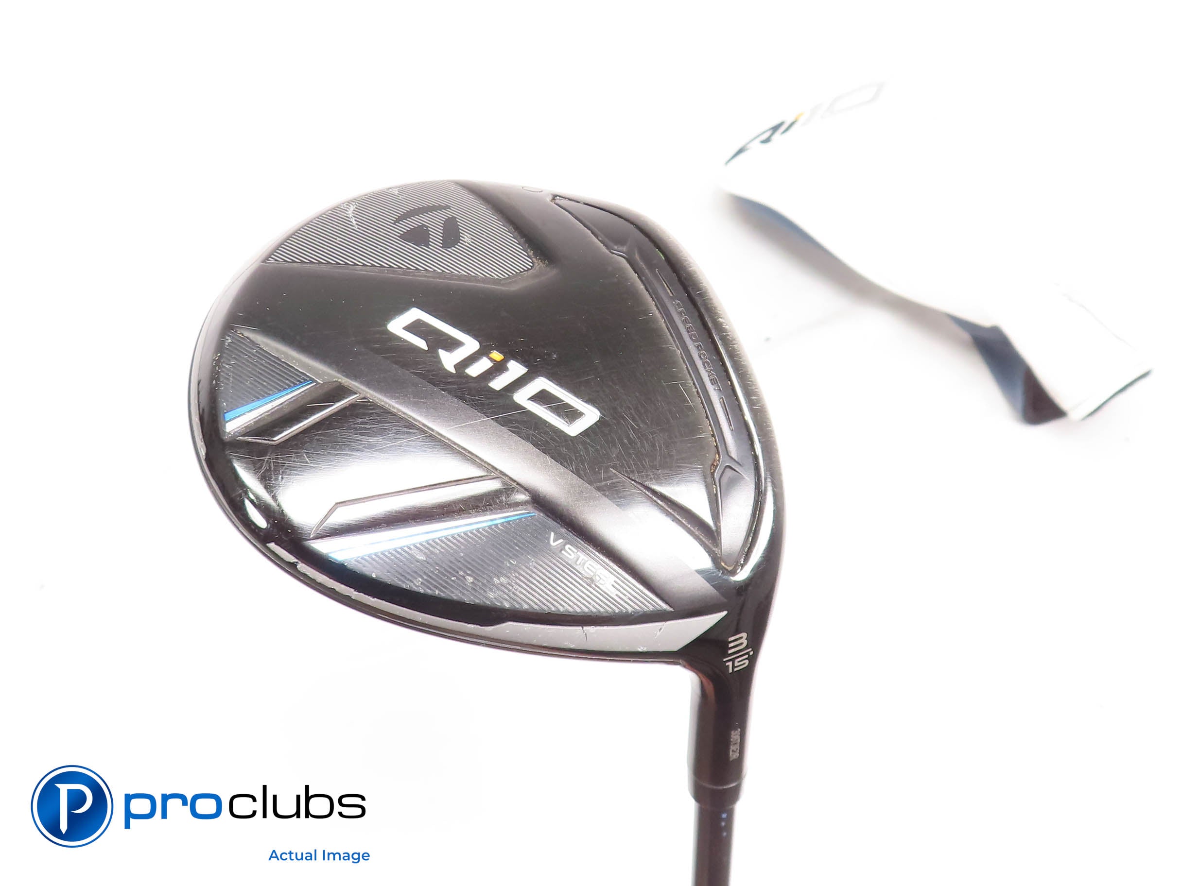 TaylorMade Qi10 15* 3 Wood w/HC - Fujikura Ventus TR Blue 6-R Regular - 449846