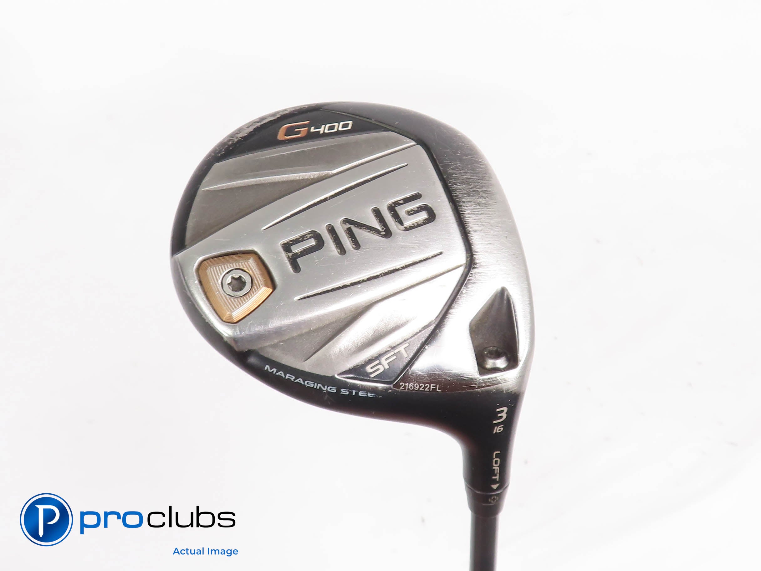 Ping G400 SFT 16* 3 Wood - Ping TFC 80 Senior Flex - 449824