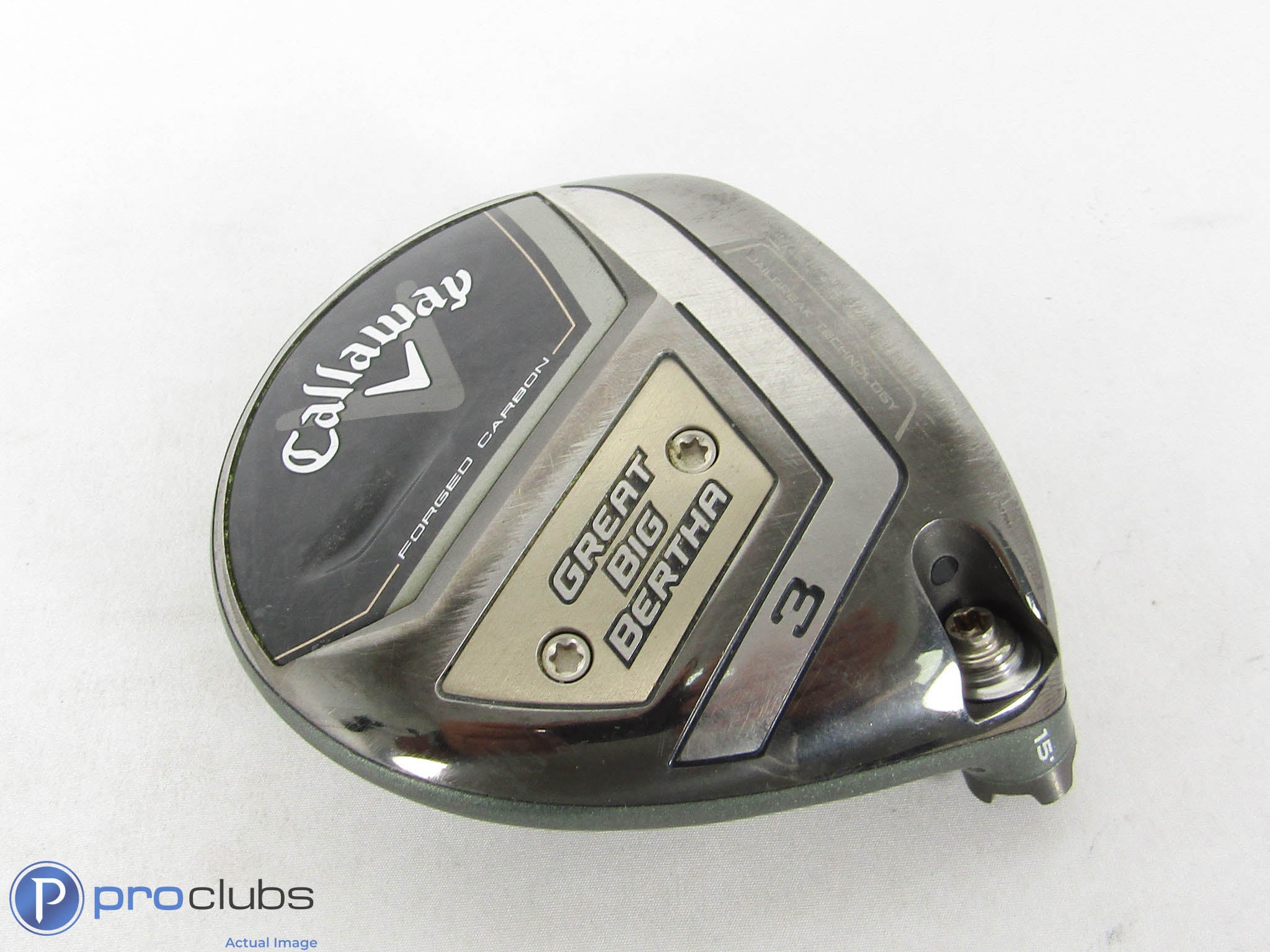Nice! Callaway 2023 Great Big Bertha 15* 3 Wood - Head Only - 450265