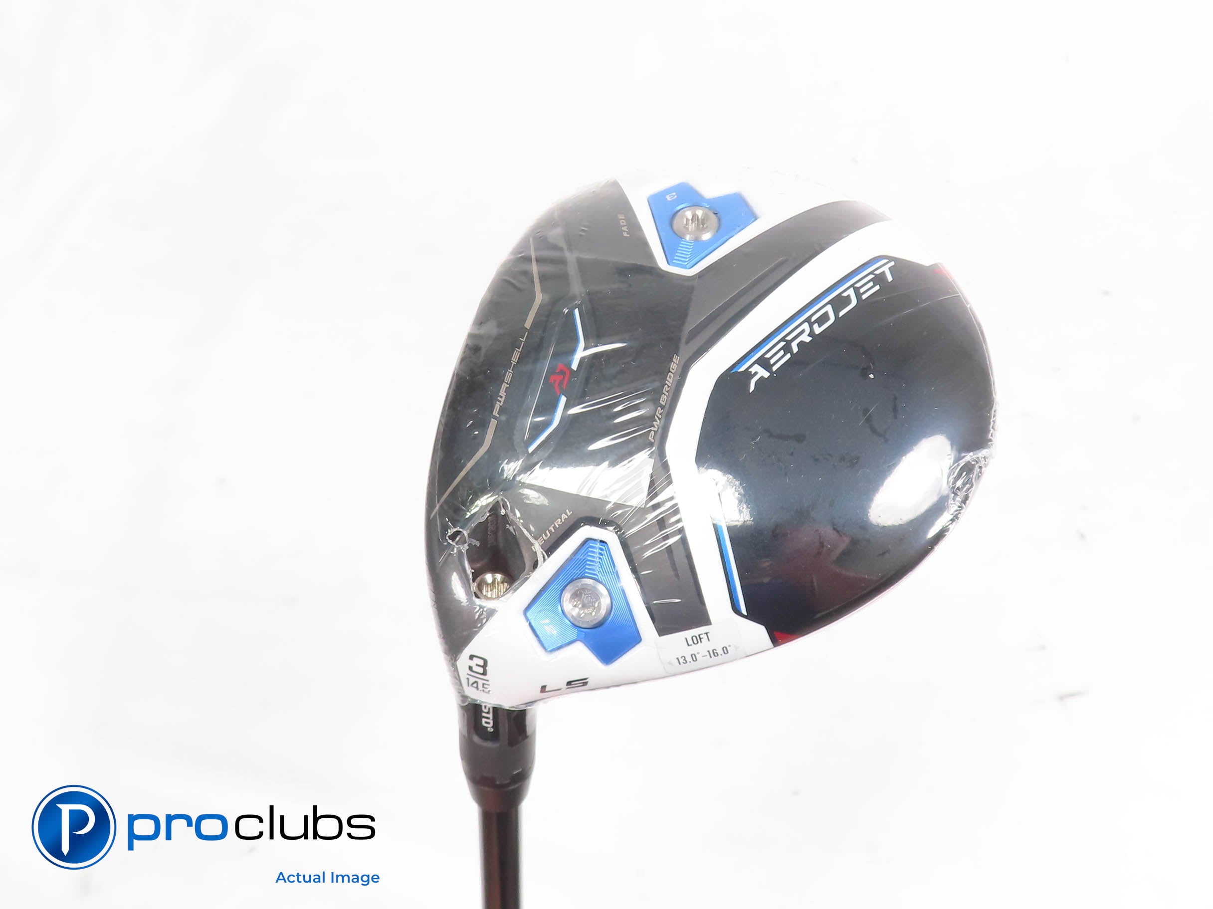 NEW Left Handed Cobra AEROJET LS 14.5* 3 WOOD Kai'li Blue 60 Regular Flex 449762