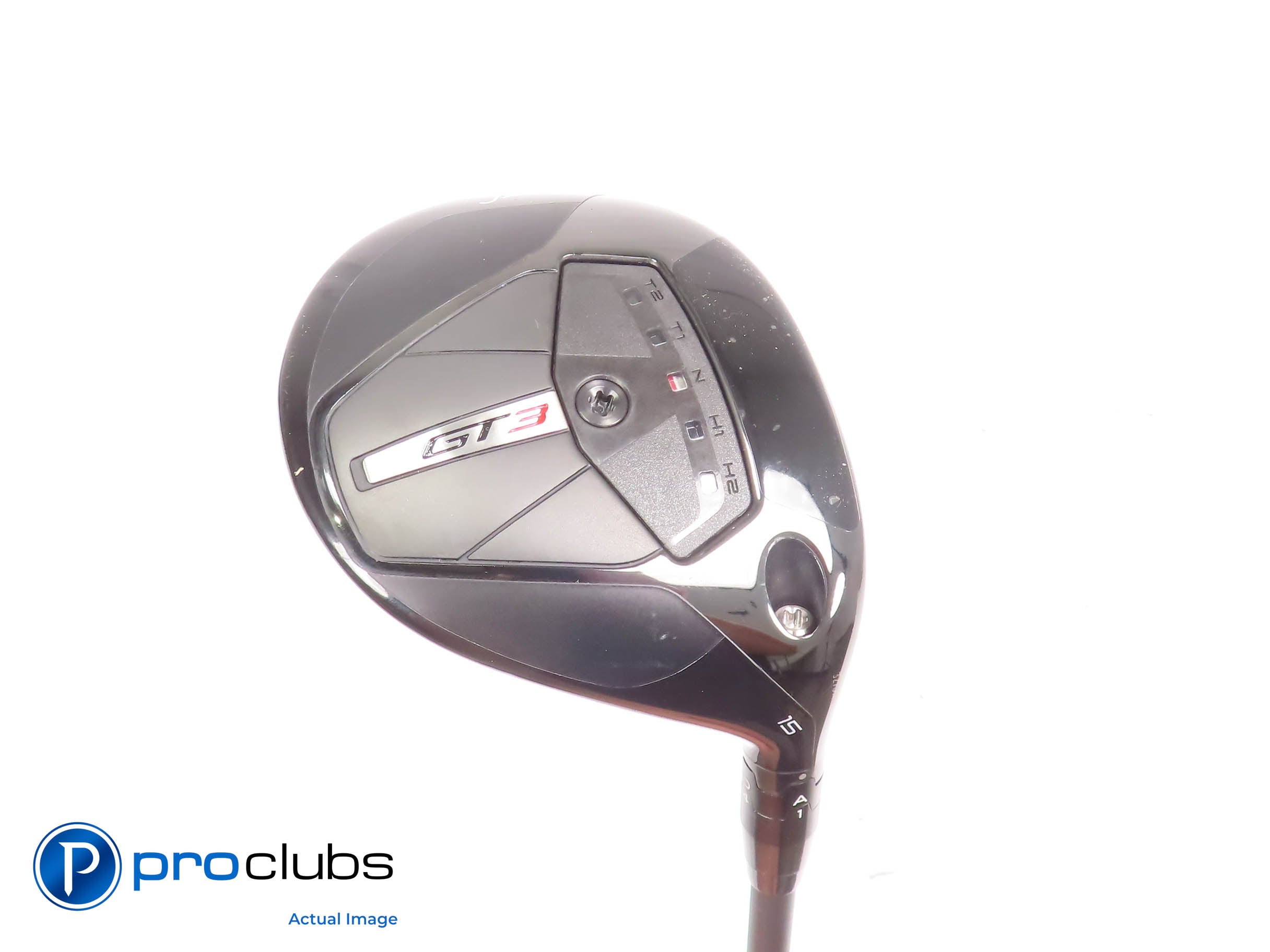 Titleist GT3 15* 3 Wood - Gen5 HZRDUS 70g 6.0 Stiff Flex - 450337