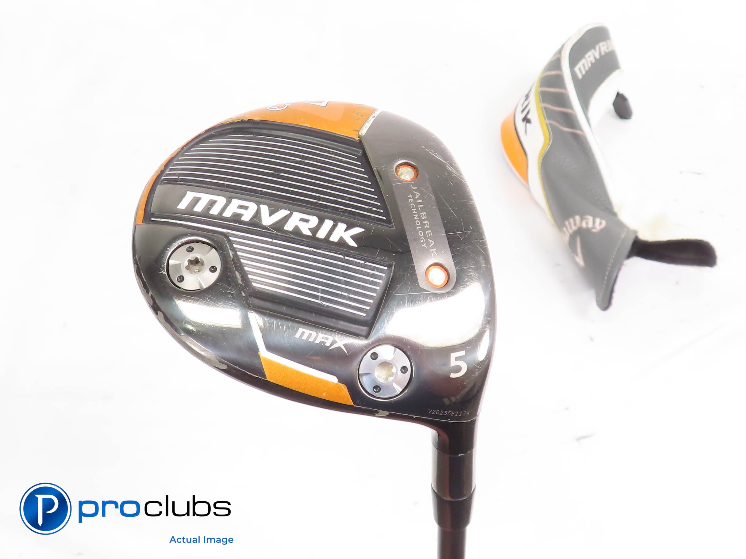 Callaway MAVRIK MAX 5 Wood w/HC - UST Mamiya Helium 4F2 Senior Flex #449729