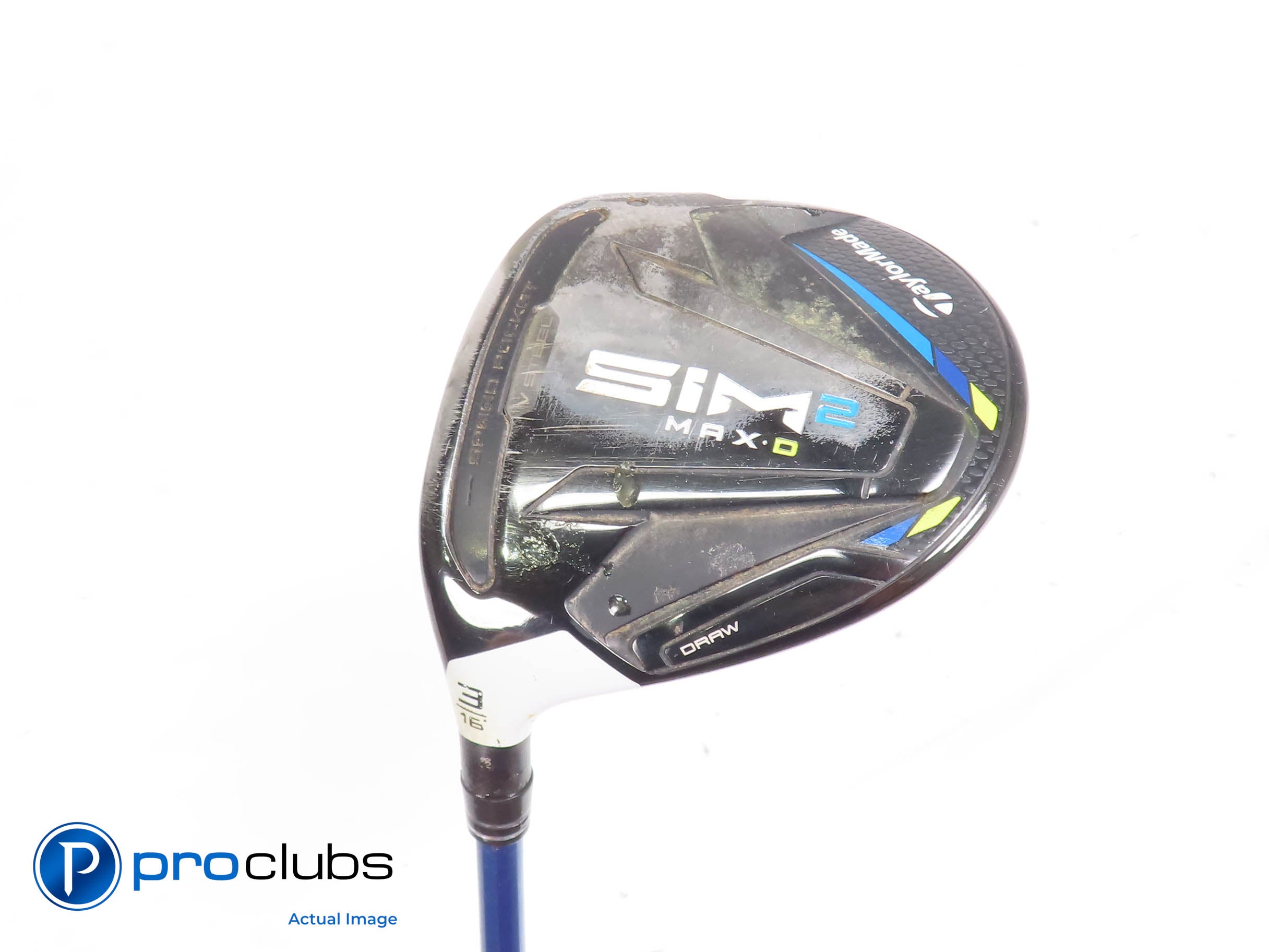 Left Handed TaylorMade SIM 2 MAX D 16* 3 Wood - Riptide CB 50g Senior #449972