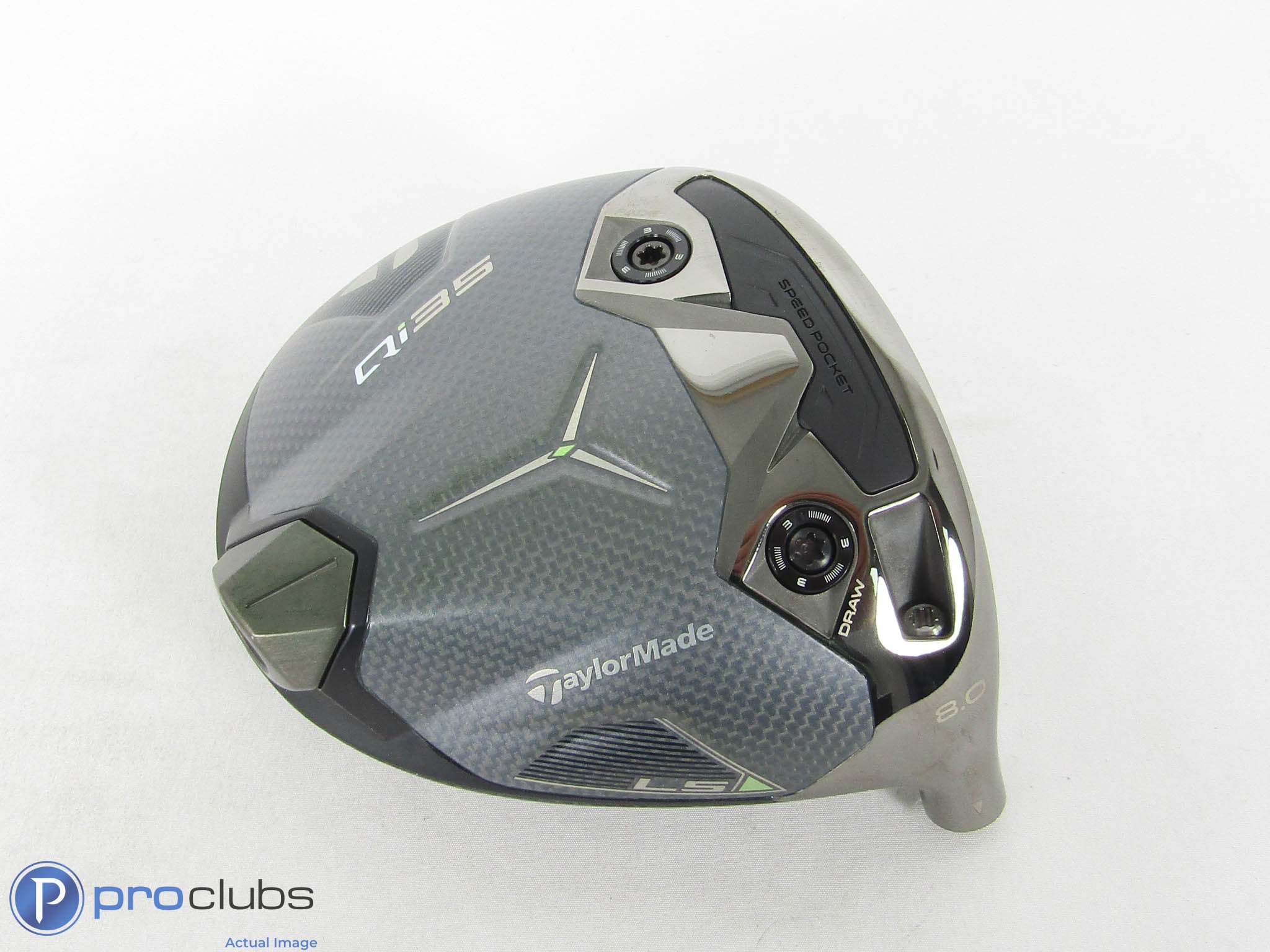 Excellent! TaylorMade Qi35 LS 8* Driver - Head Only - 450323